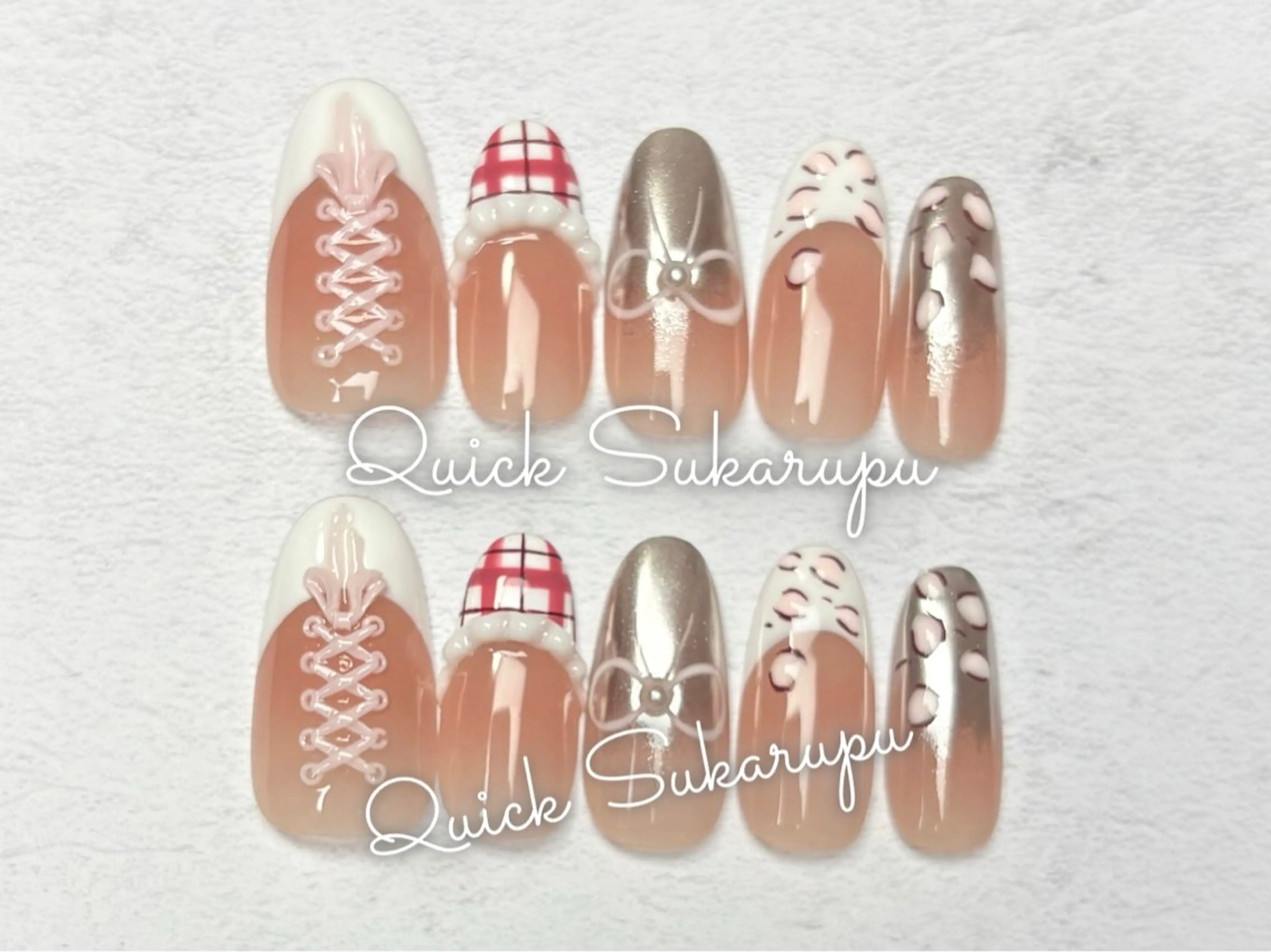 ネイル ハンドネイル Quick Sukarupu新宿のネイルデザイン