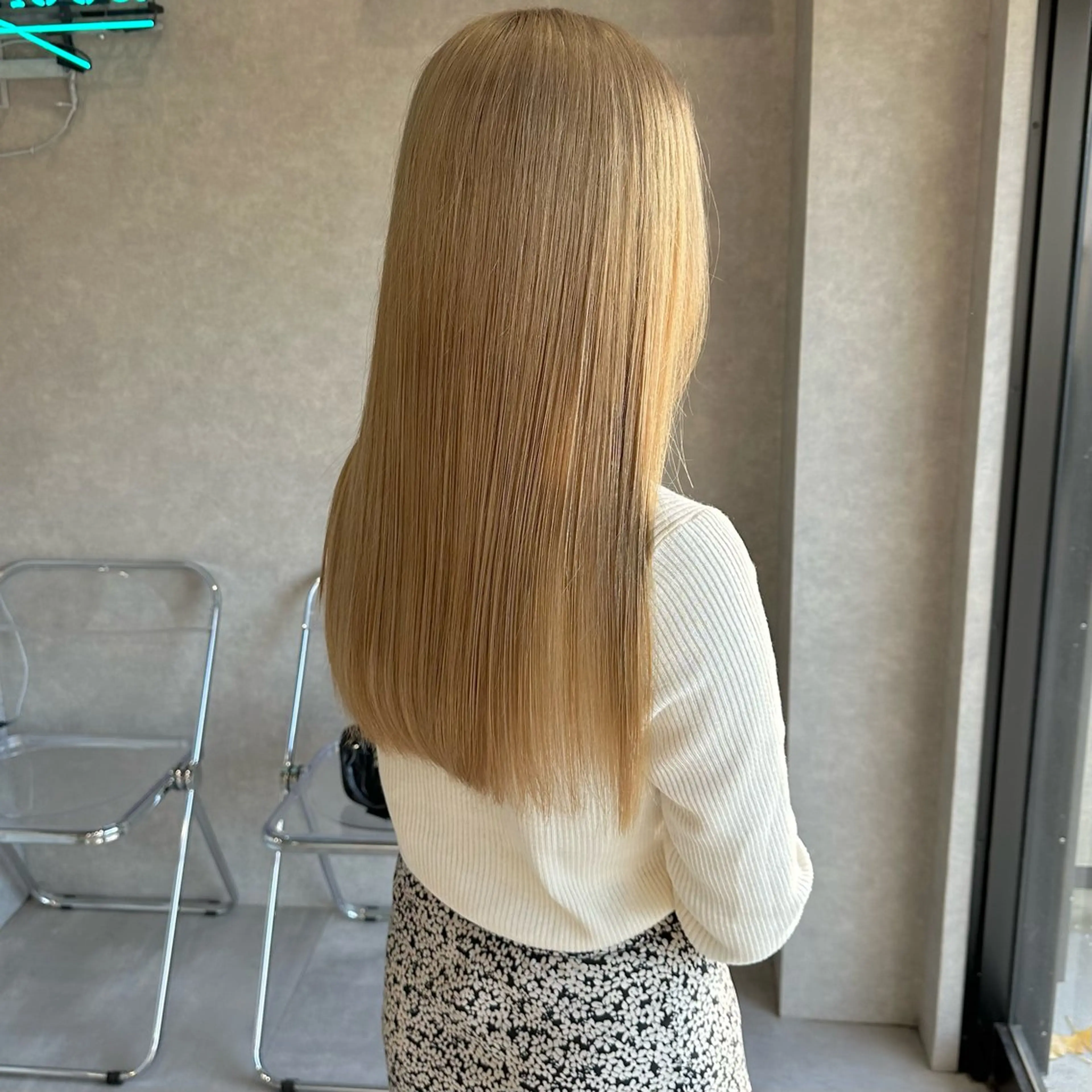 ロング カラー ヘアカラー はちすか るかのヘアスタイル