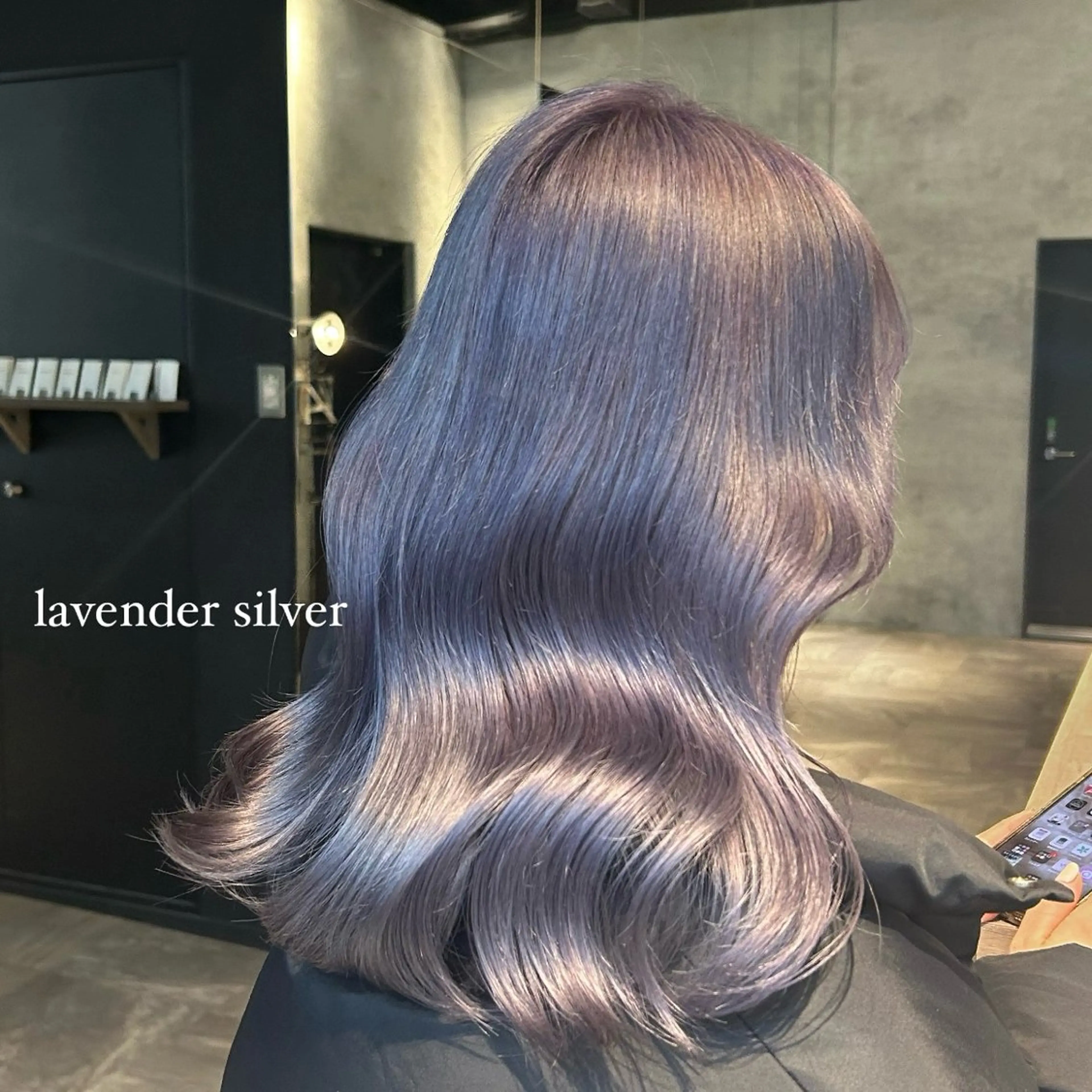 セミロング カラー カット トリートメント ヘアセット ボブ/レイヤー/透明 感カラー/nayuのヘアスタイル