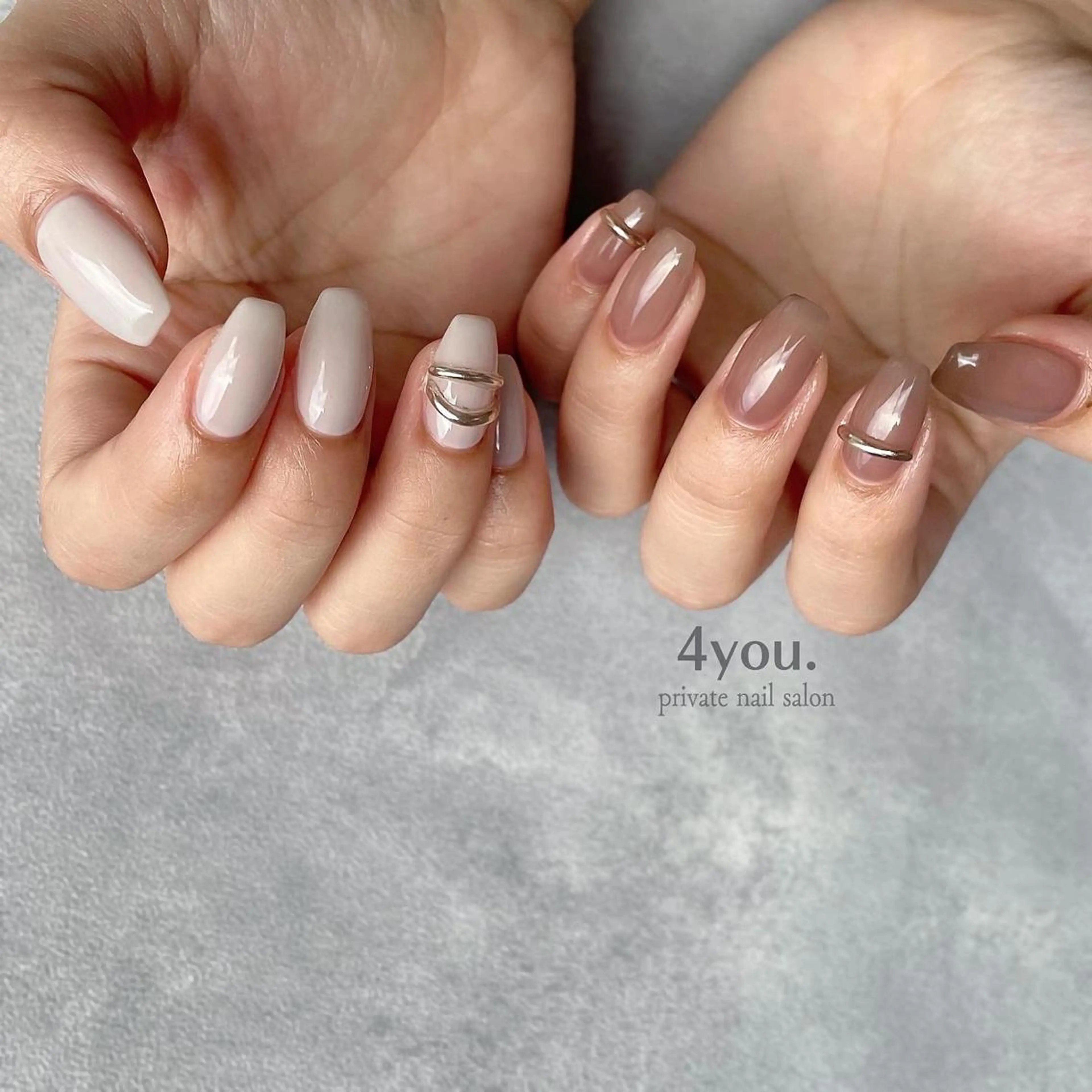 ネイル nail salon ４ｙｏｕ．のネイルデザイン