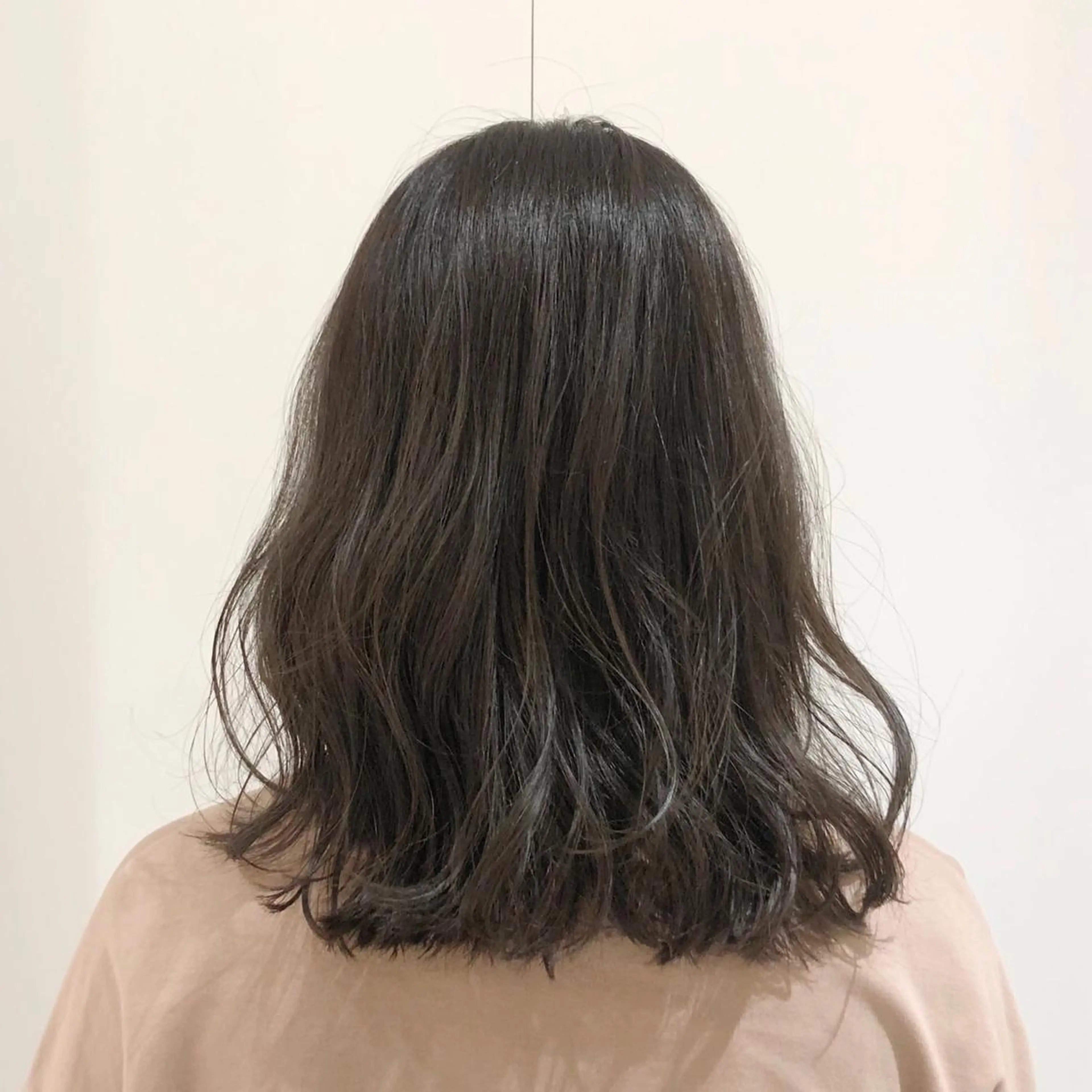 カラー オリーブカラー カット ヘアカラー パーマ miku☁️レイヤー まろやかカラー 名駅のヘアスタイル
