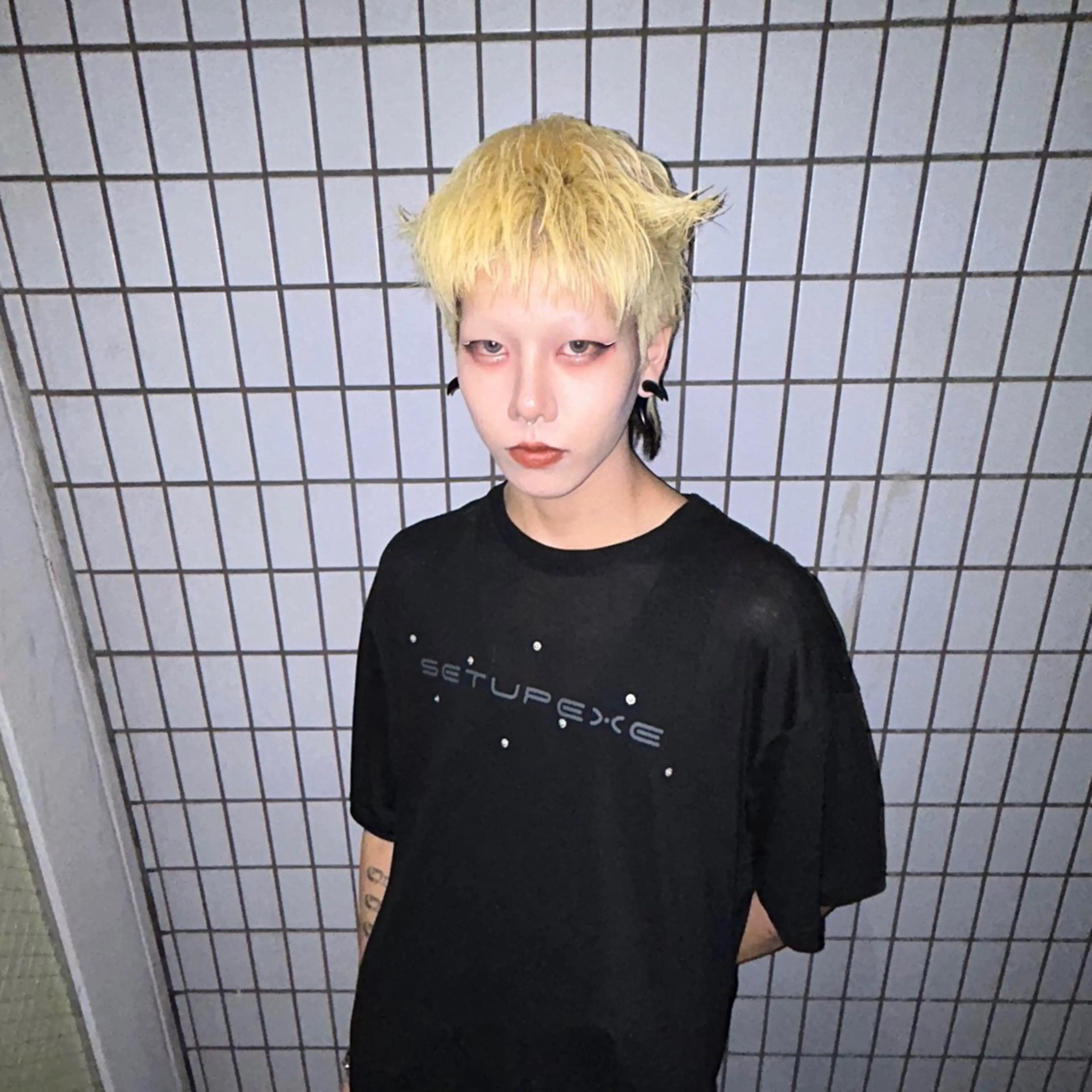 ショート カラー ブロンド ユメナ ̖́-のヘアスタイル
