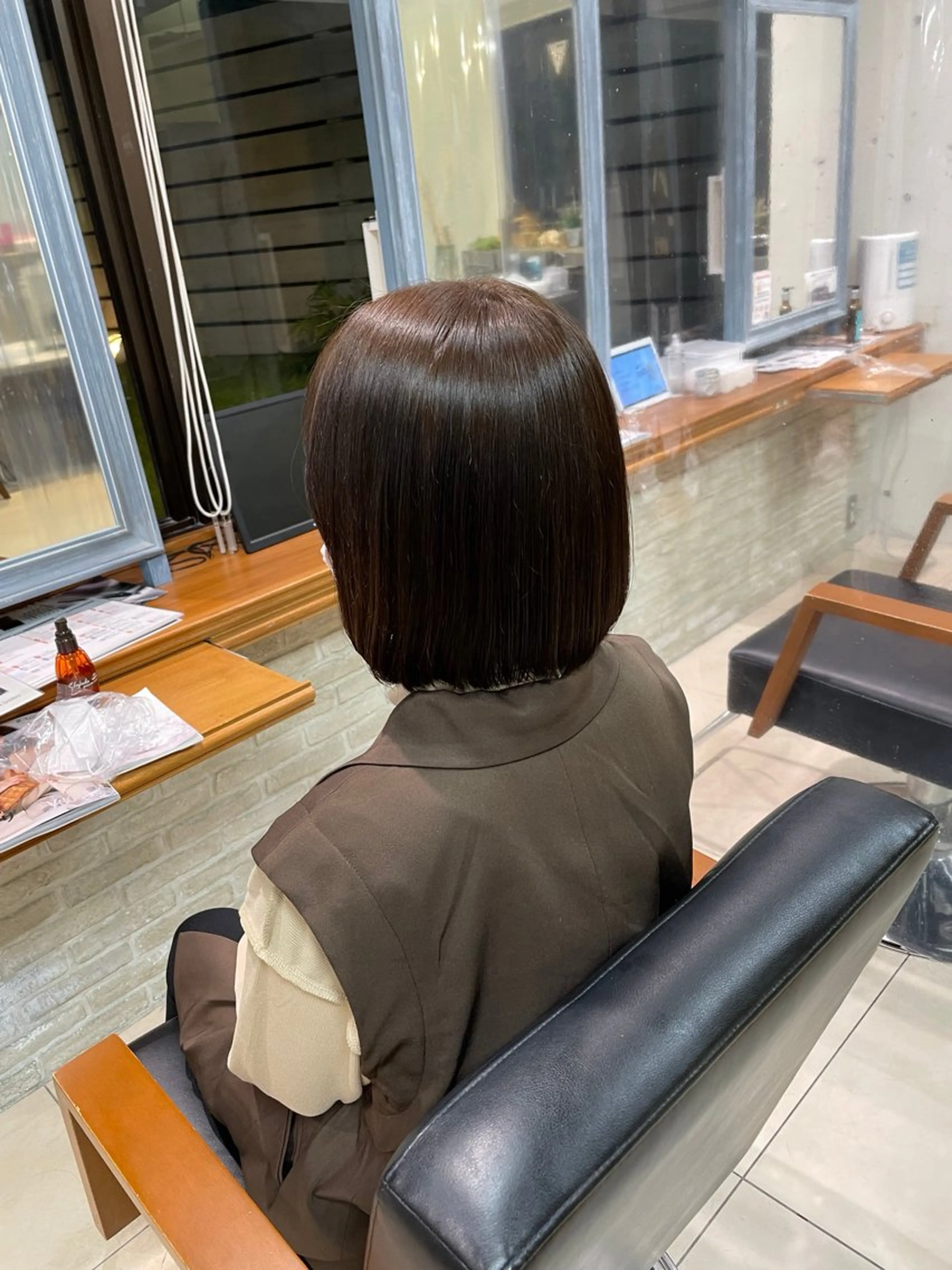 ショート カラー 透明感カラー🎀／ マツエクのヘアスタイル