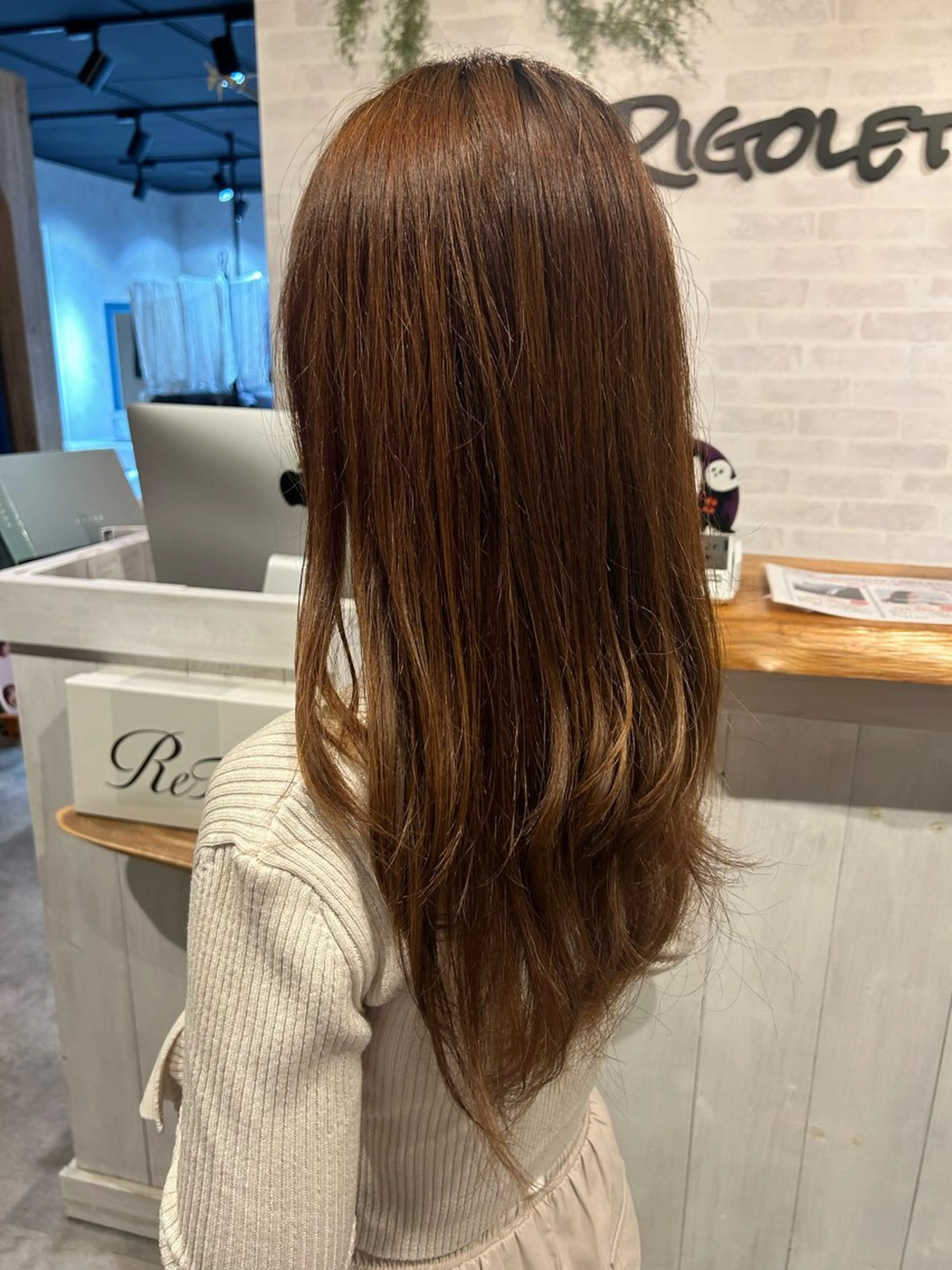ロング レイヤーカット Rigoletto所属・ショート/レイヤー 🎀細沼玲花のヘアスタイル
