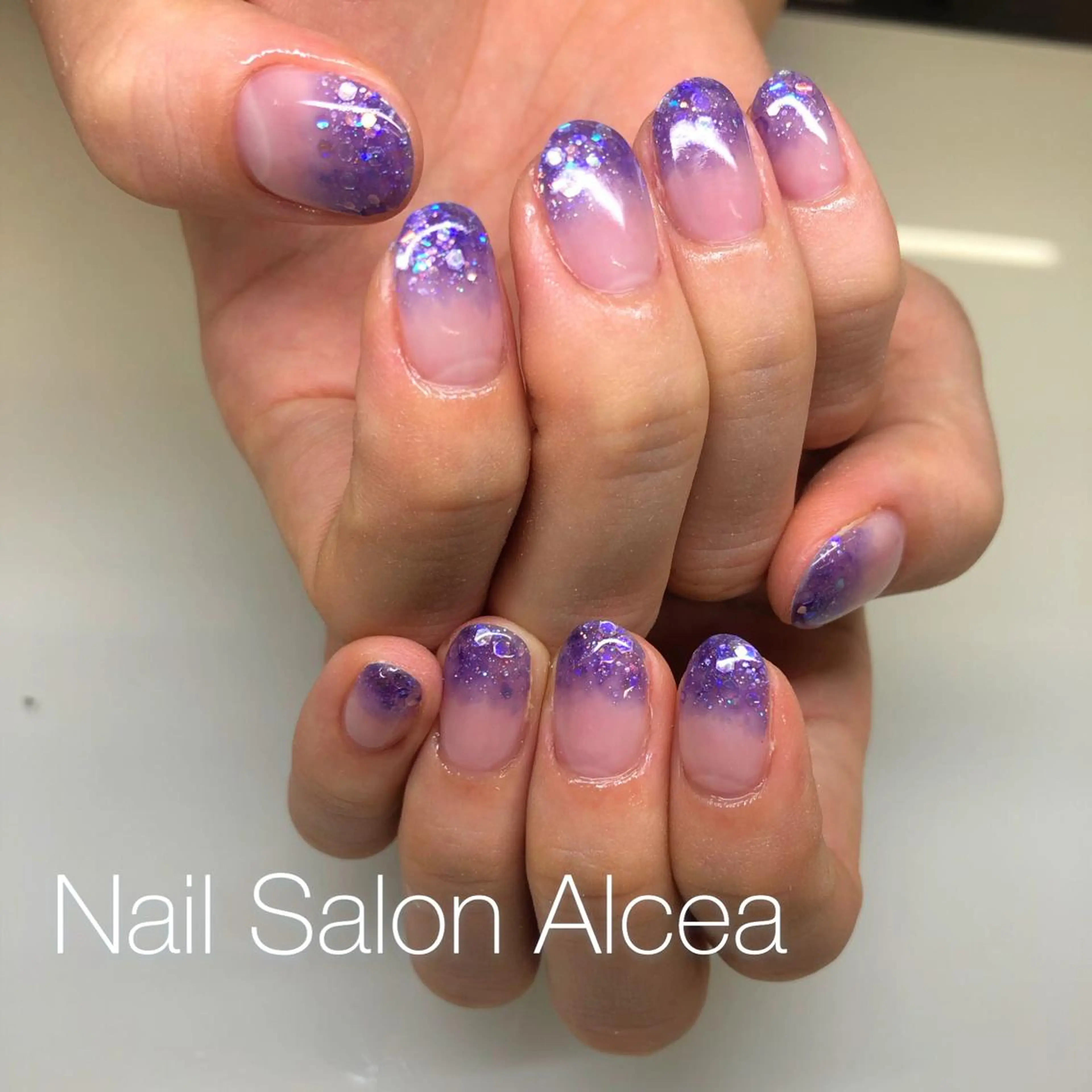 ネイル ラメ(グリッター) ラメグラデーション CHILO 木村のネイルデザイン