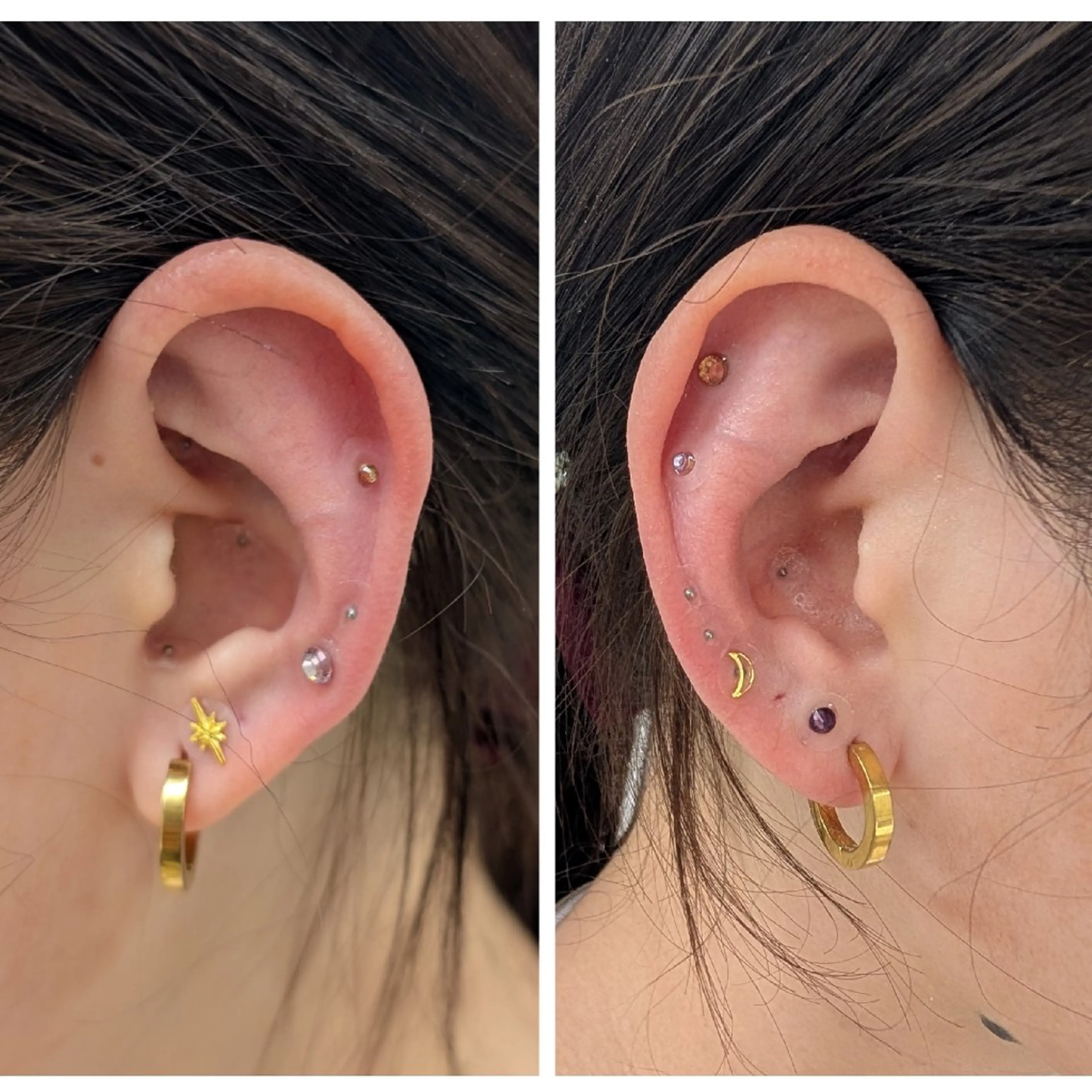 ⑬ 👂️耳つぼジュエリー　MAX 20箇所🎀💎の写真