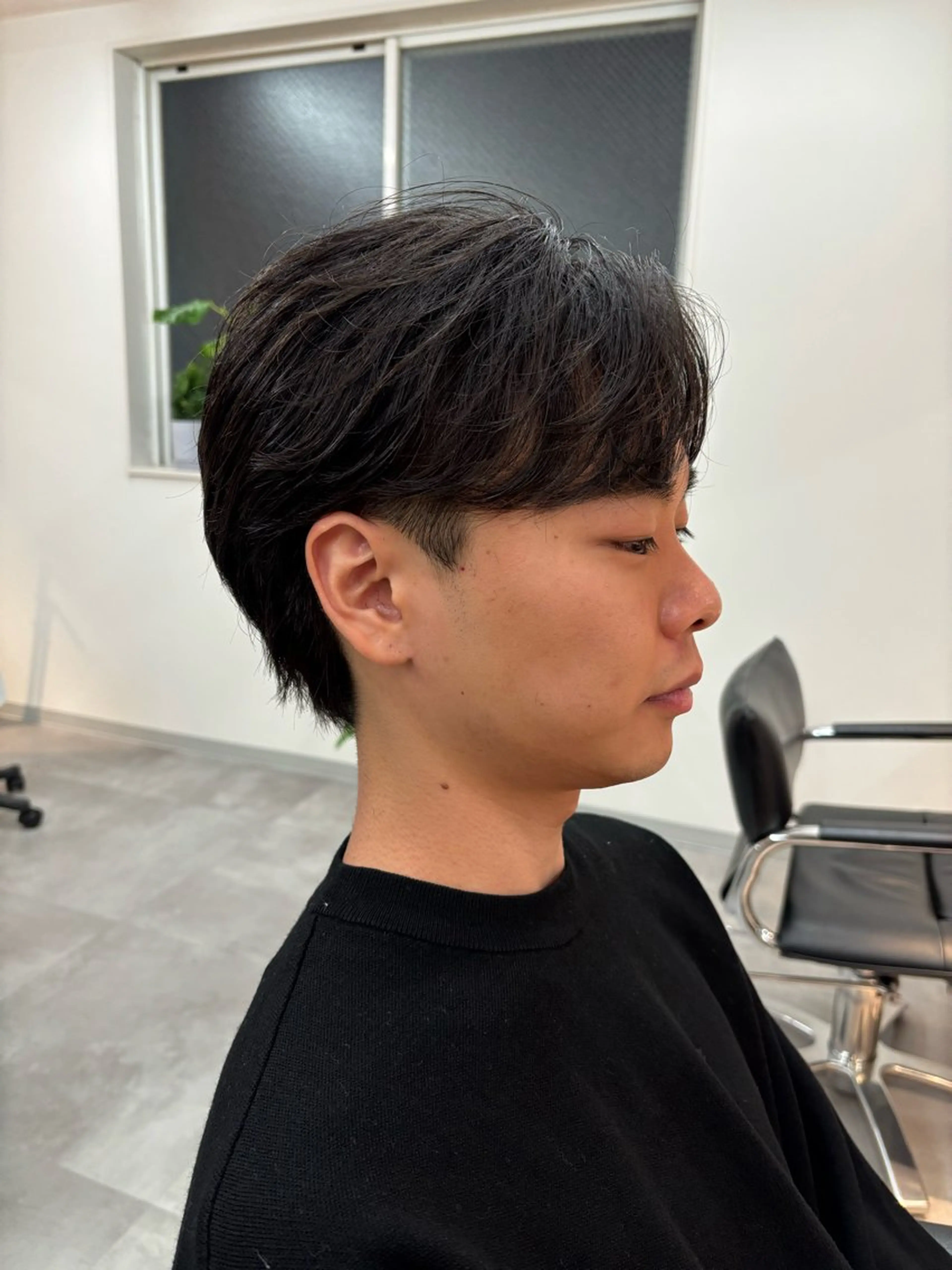 パーマ メンズ フェザーパーマ メンズパーマ カット パーマ 保立/メンズカット 千葉駅フェザーパーマのヘアスタイル