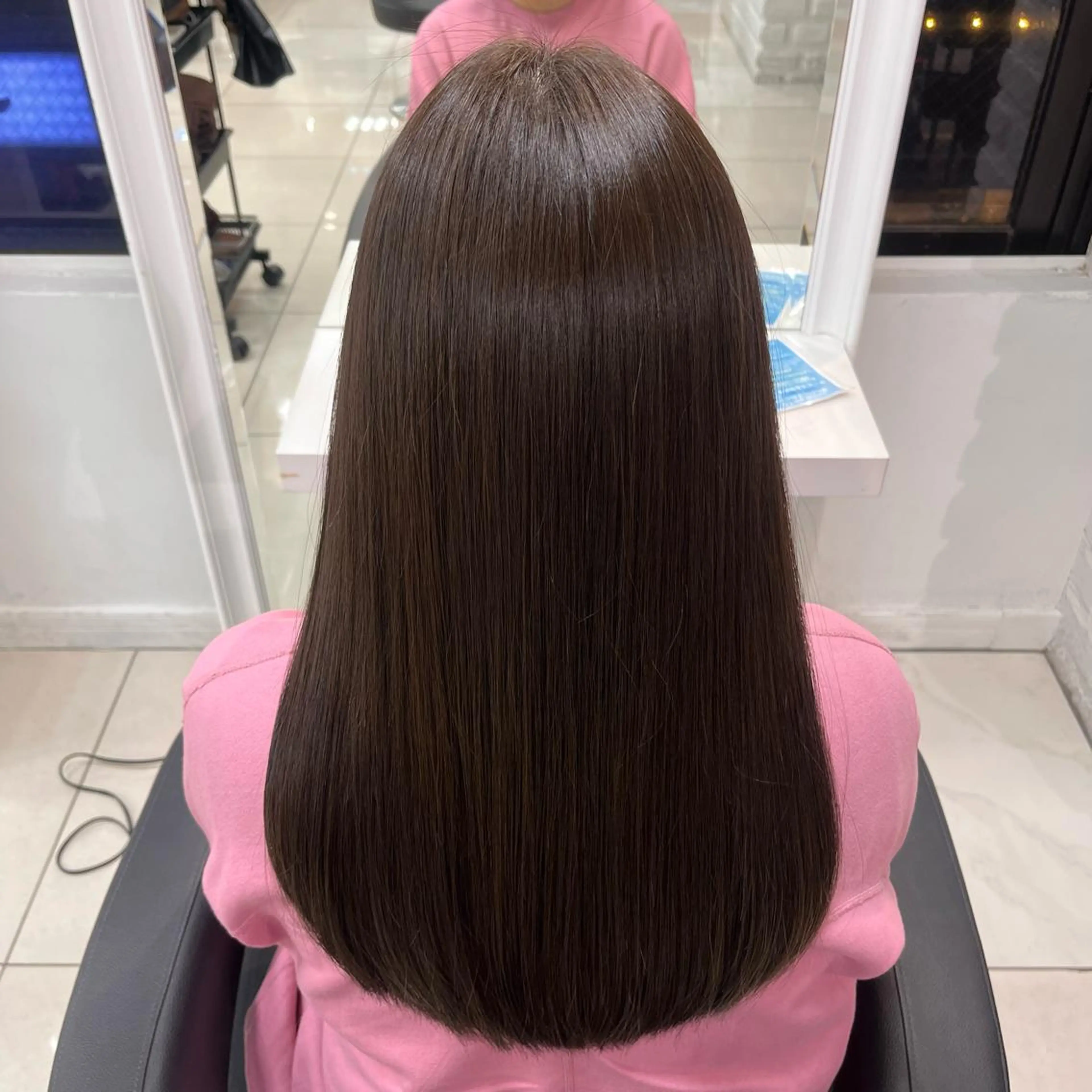 ロング カラー アッシュ オリーブカラー 髪質改善 トリートメント メンズヘア専門🦊 RYOKAのヘアスタイル