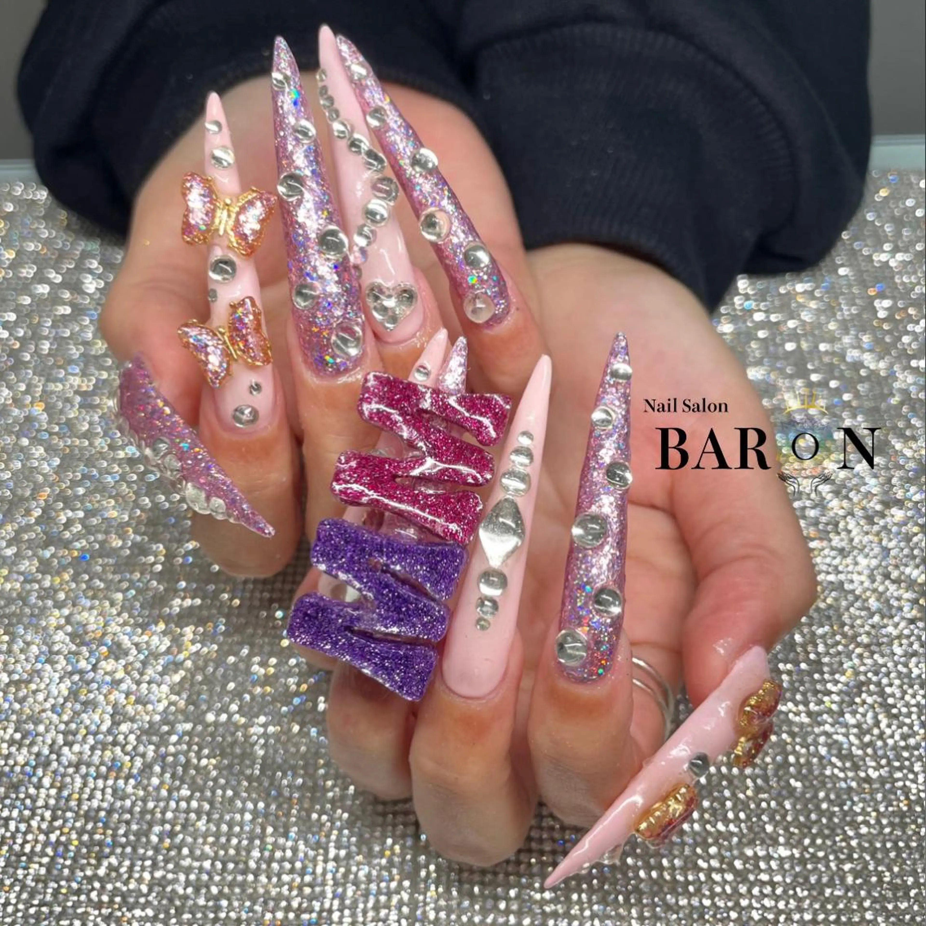 ネイル ハンドネイル ♛︎BARON♛︎ RIKAのネイルデザイン