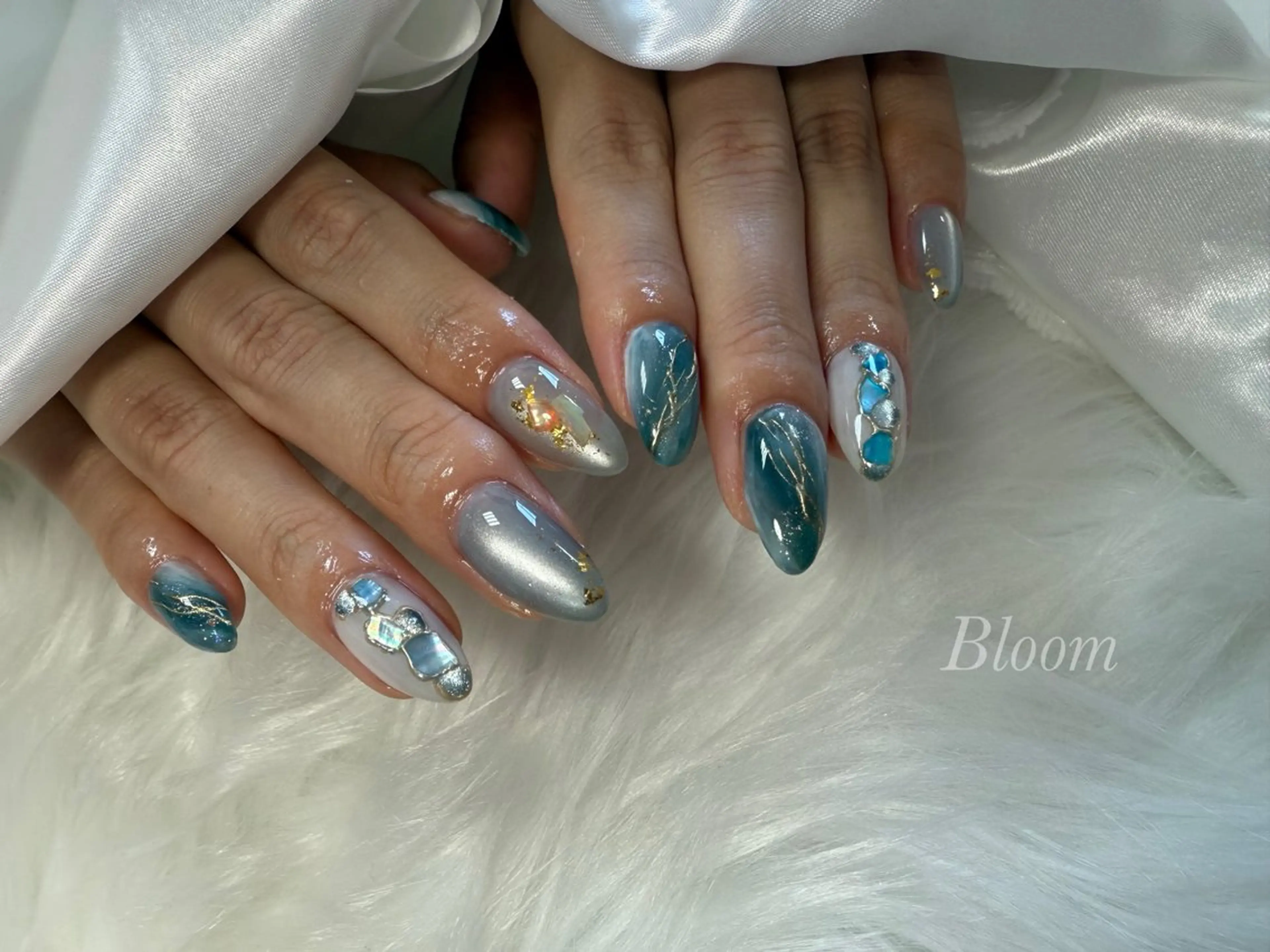 ネイル ハンドネイル Bloom a nail studio所属・松下 未来のネイルデザイン