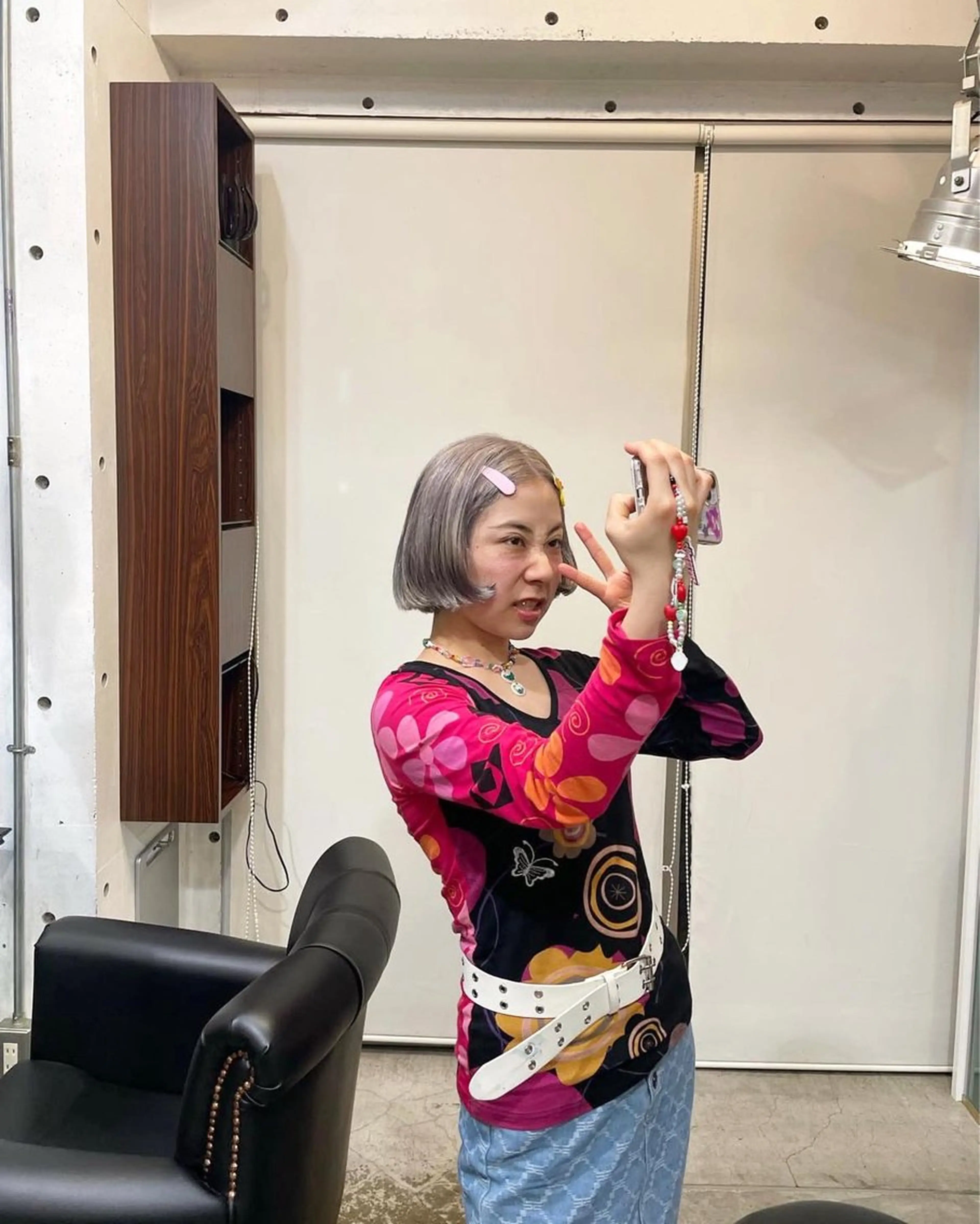 ショート カラー ヘアカラー BRIDGE所属・透明感カラー/パーマ hitomiのヘアスタイル