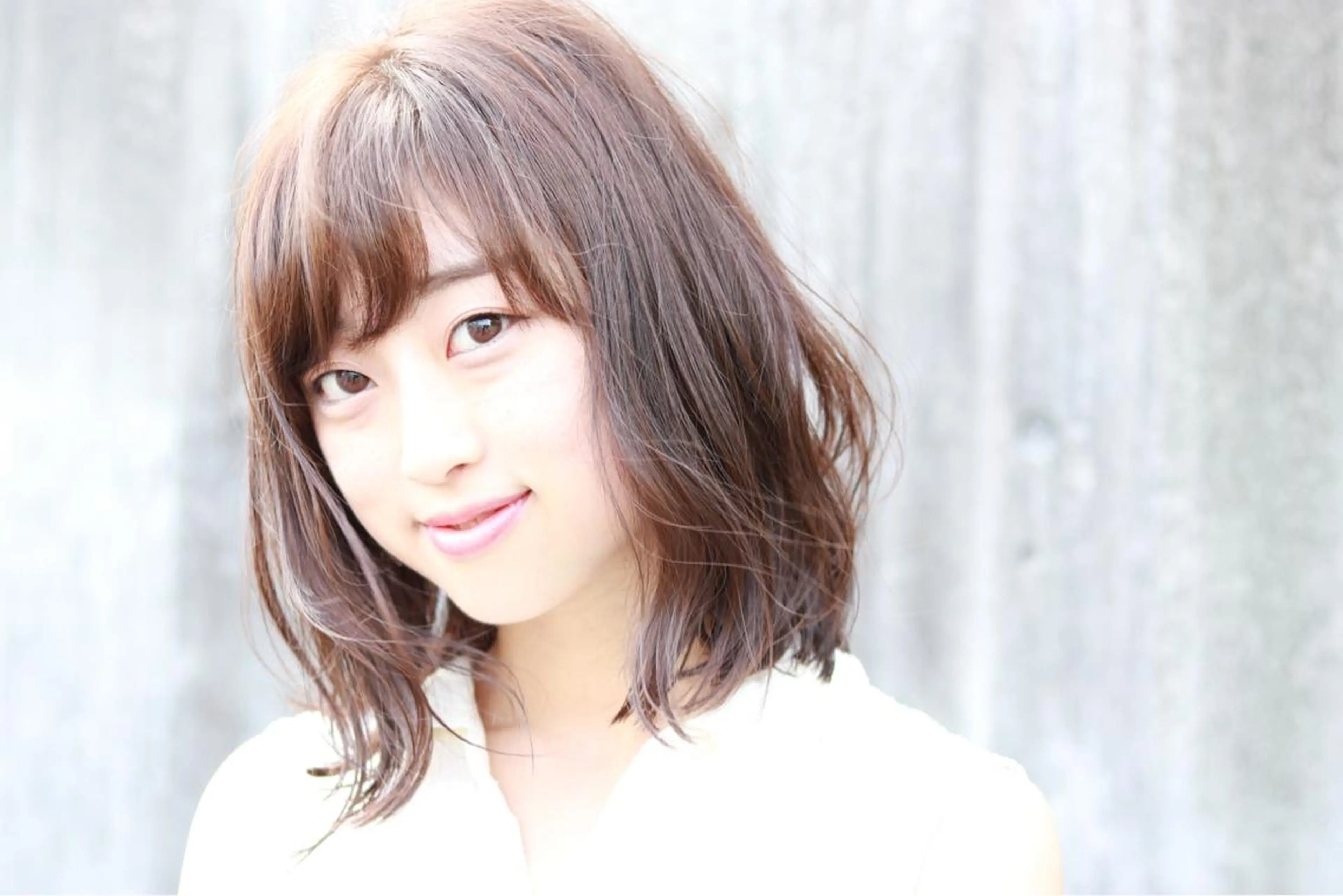 ミディアム 杉若 利彦のヘアスタイル