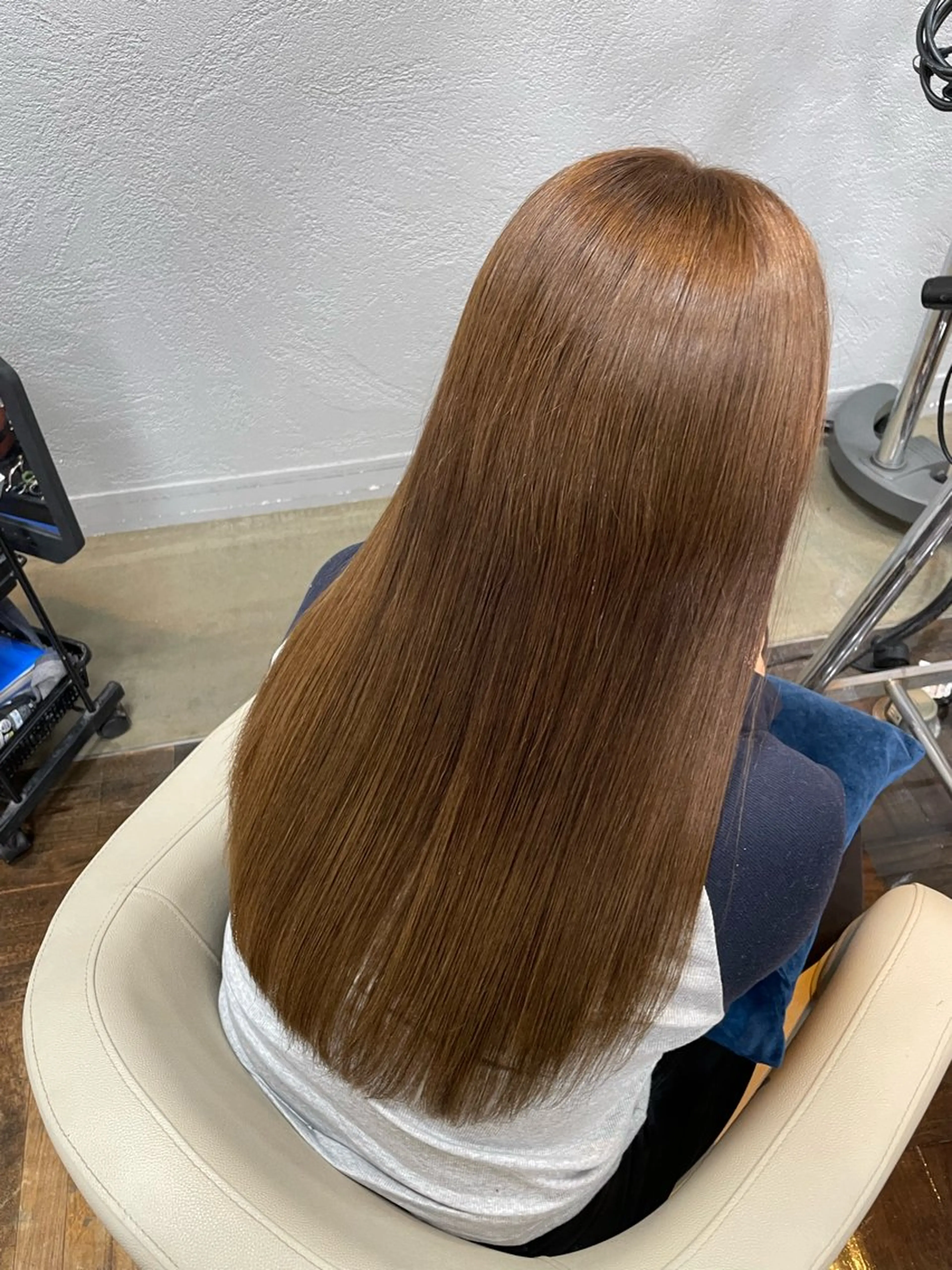 ロング カット ヘアカラー <髪質改善>河野 🍑AVANCE.のヘアスタイル