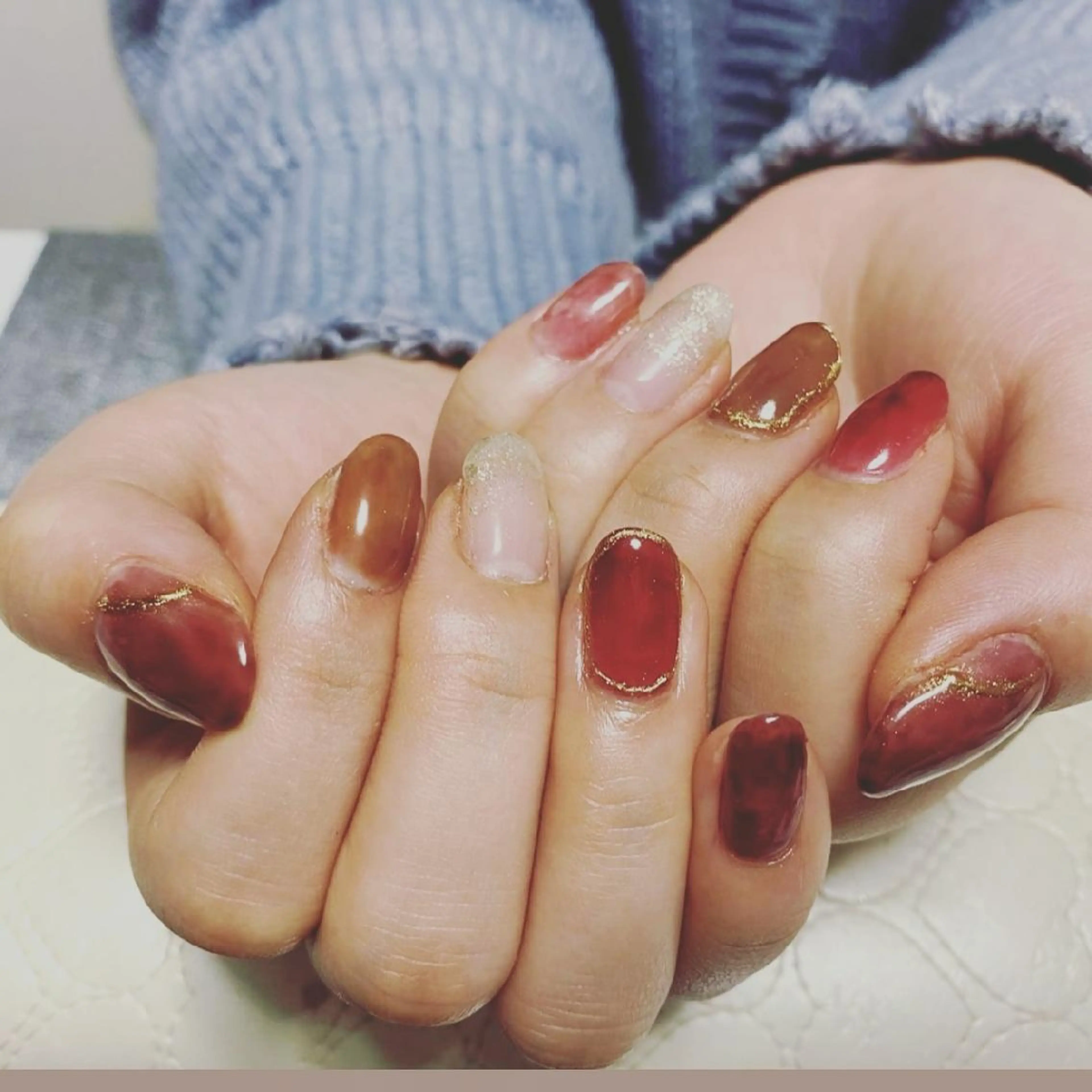 ネイル ハンドネイル 鈴木 憂維のネイルデザイン