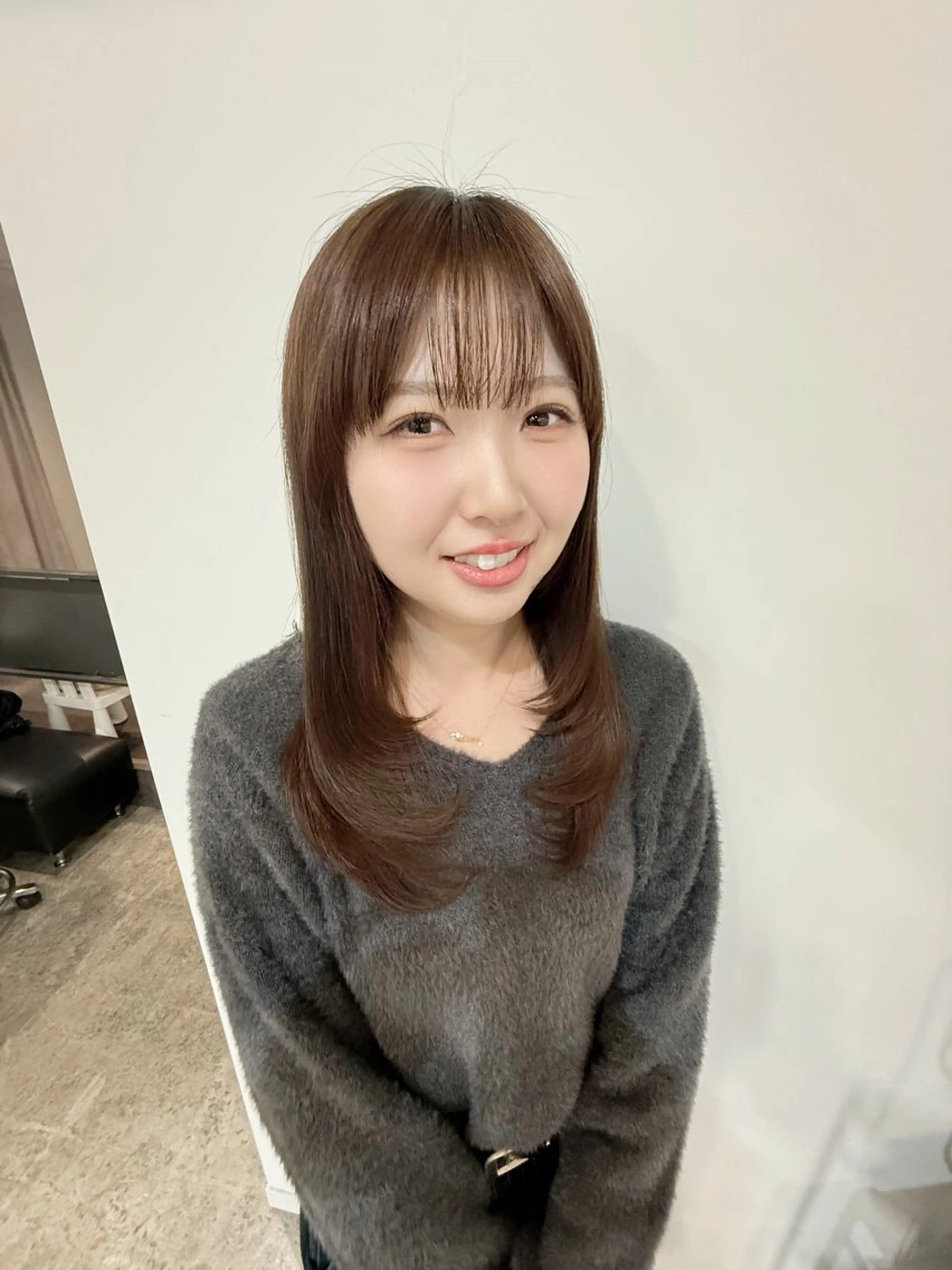 セミロング elm所属・丁寧なカウンセリング 藤澤志のヘアスタイル