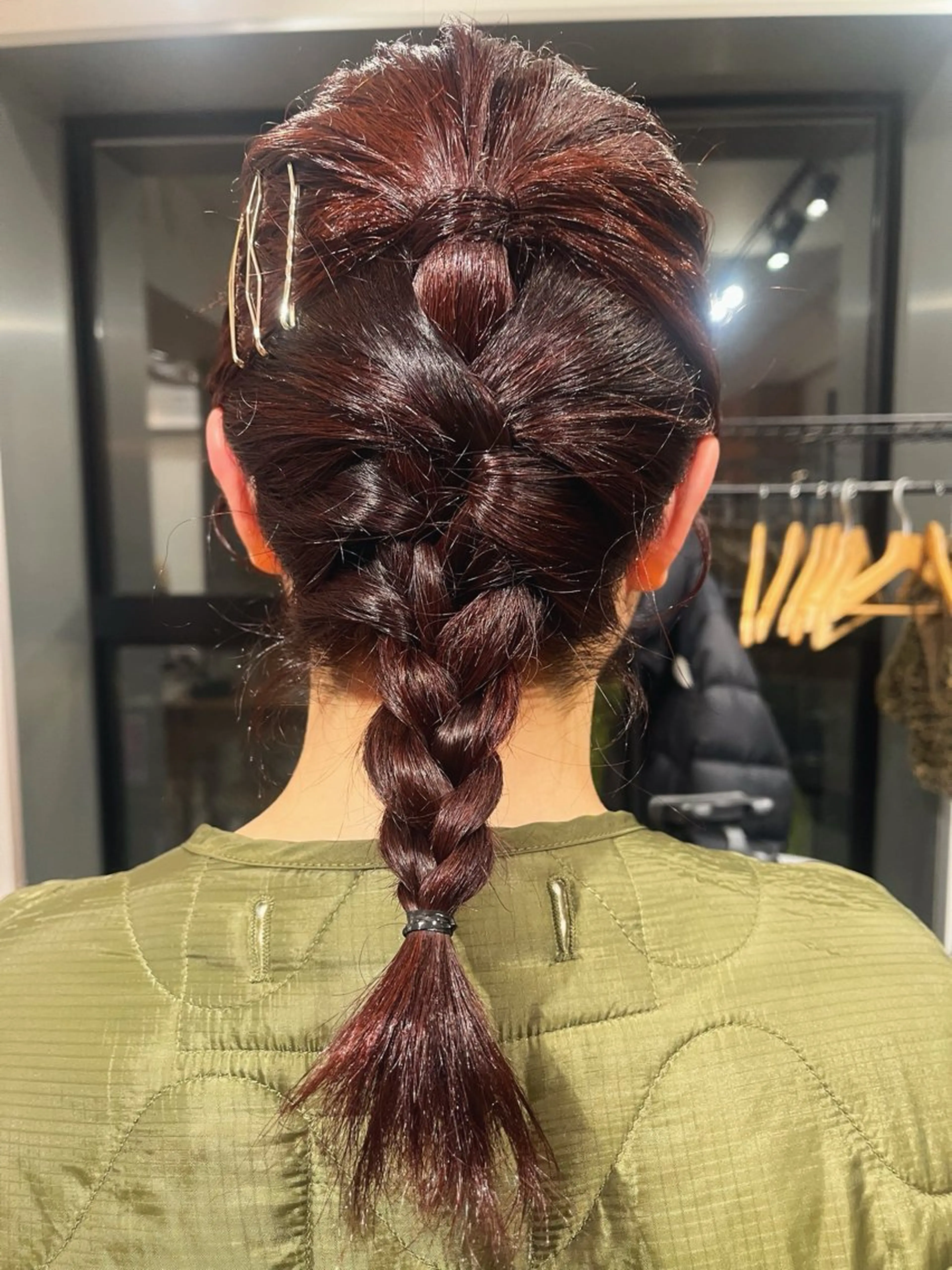 ミディアム カラー カット ヘアカラー 暖色/パーマ 🌼クニトウメイのヘアスタイル