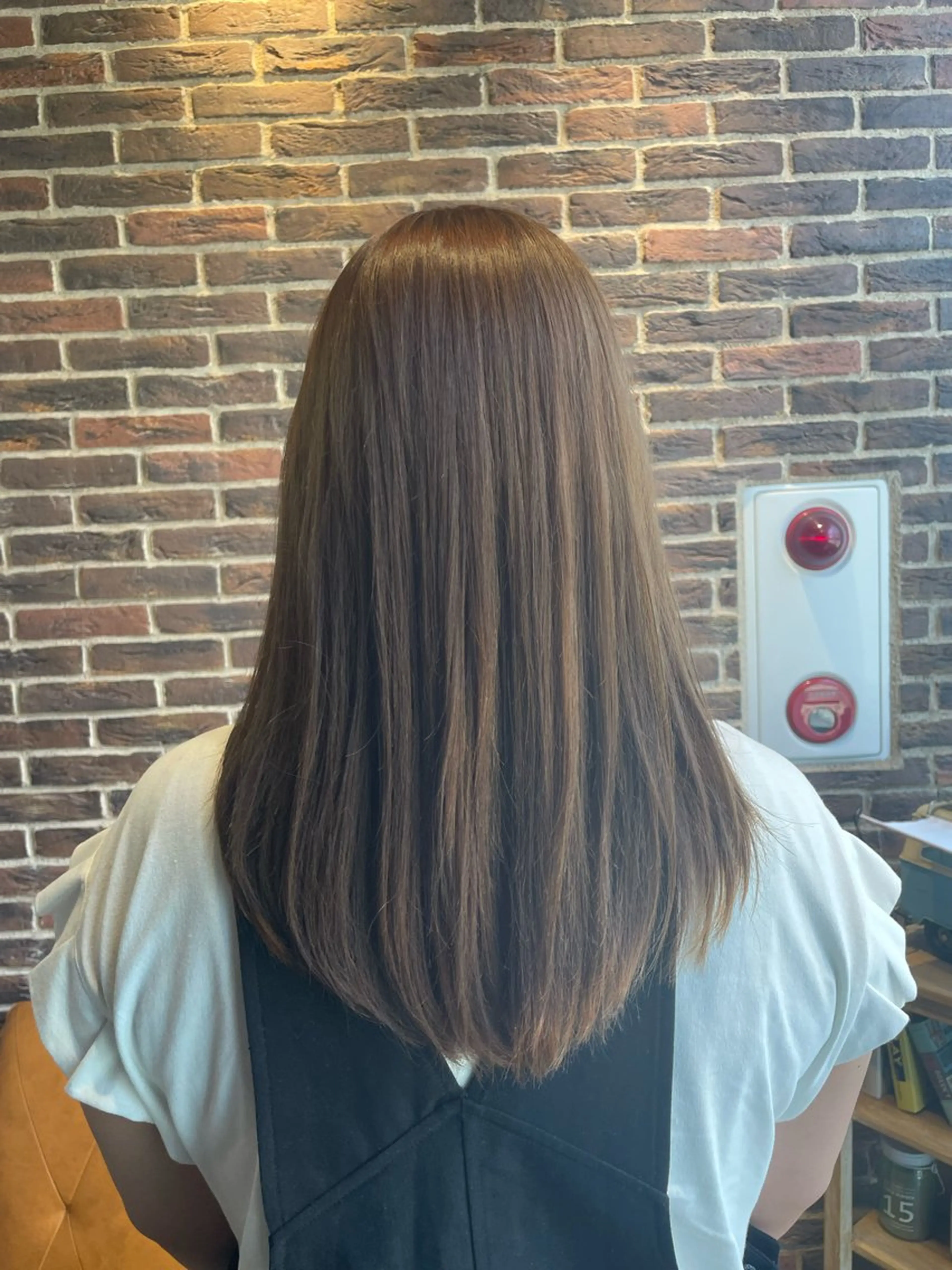 ロング 縮毛矯正 トリートメント Hair salon 6所属・照井 奈保子のヘアスタイル
