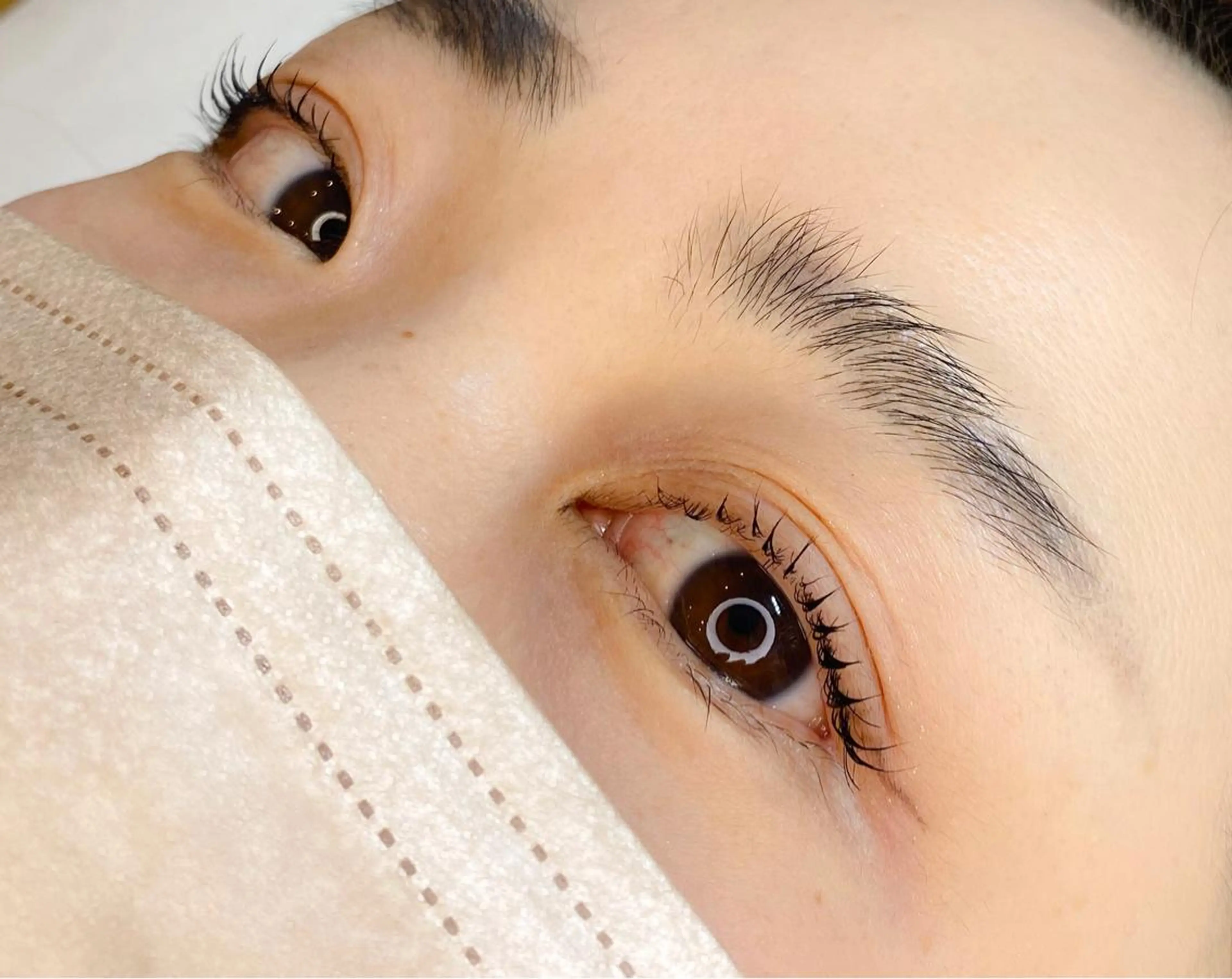 マツエク・マツパ フラットラッシュ まつげパーマ 一重×まつ毛パーマ ボリュームラッシュ まつ毛パーマまつエク 緑が丘徒歩1分/松田のマツエク・マツパデザイン