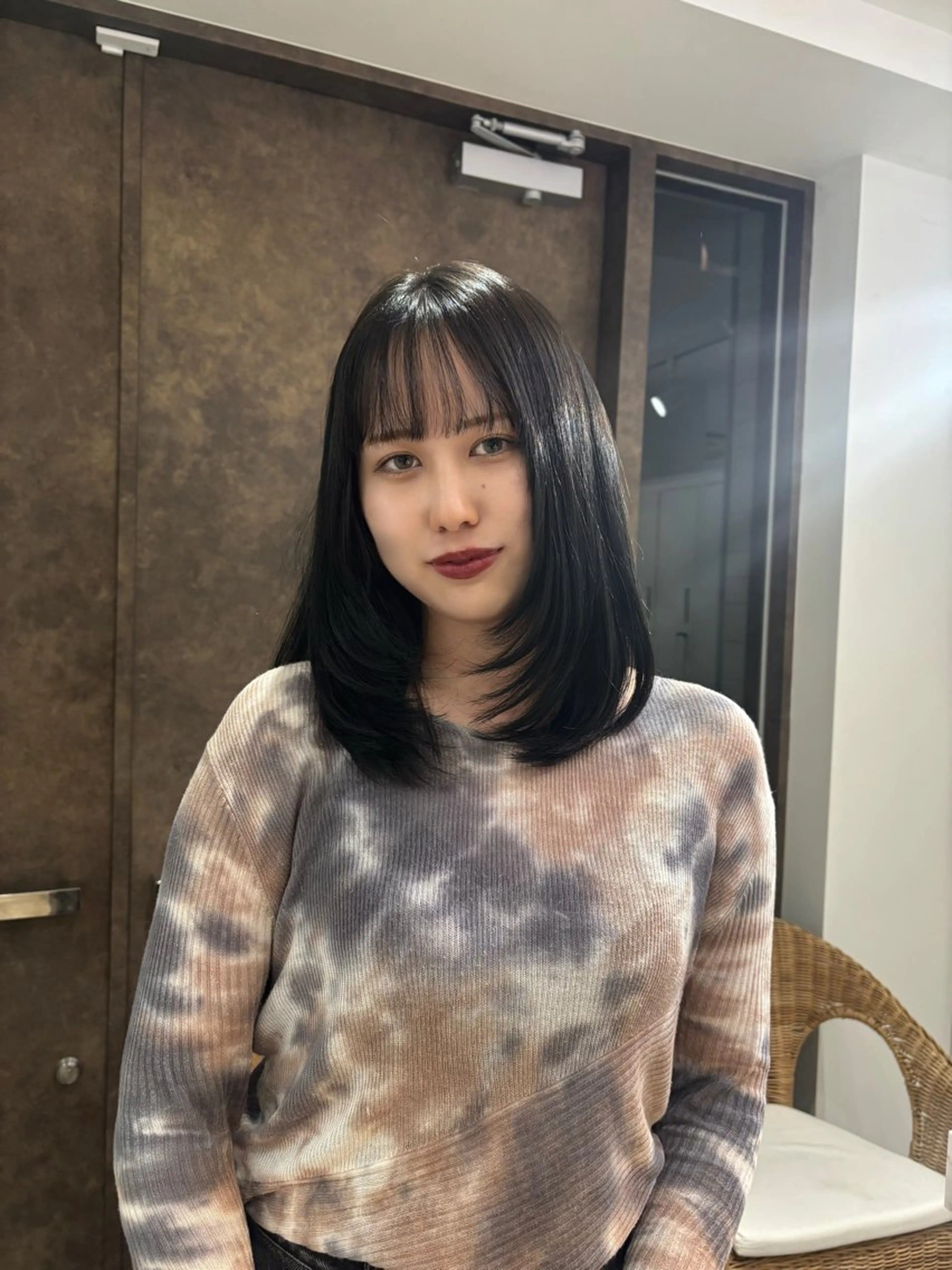 カット＋カラー✨《お出かけ前のメンテナンスに🫧》※シャンプーブロープラス料金なしの写真
