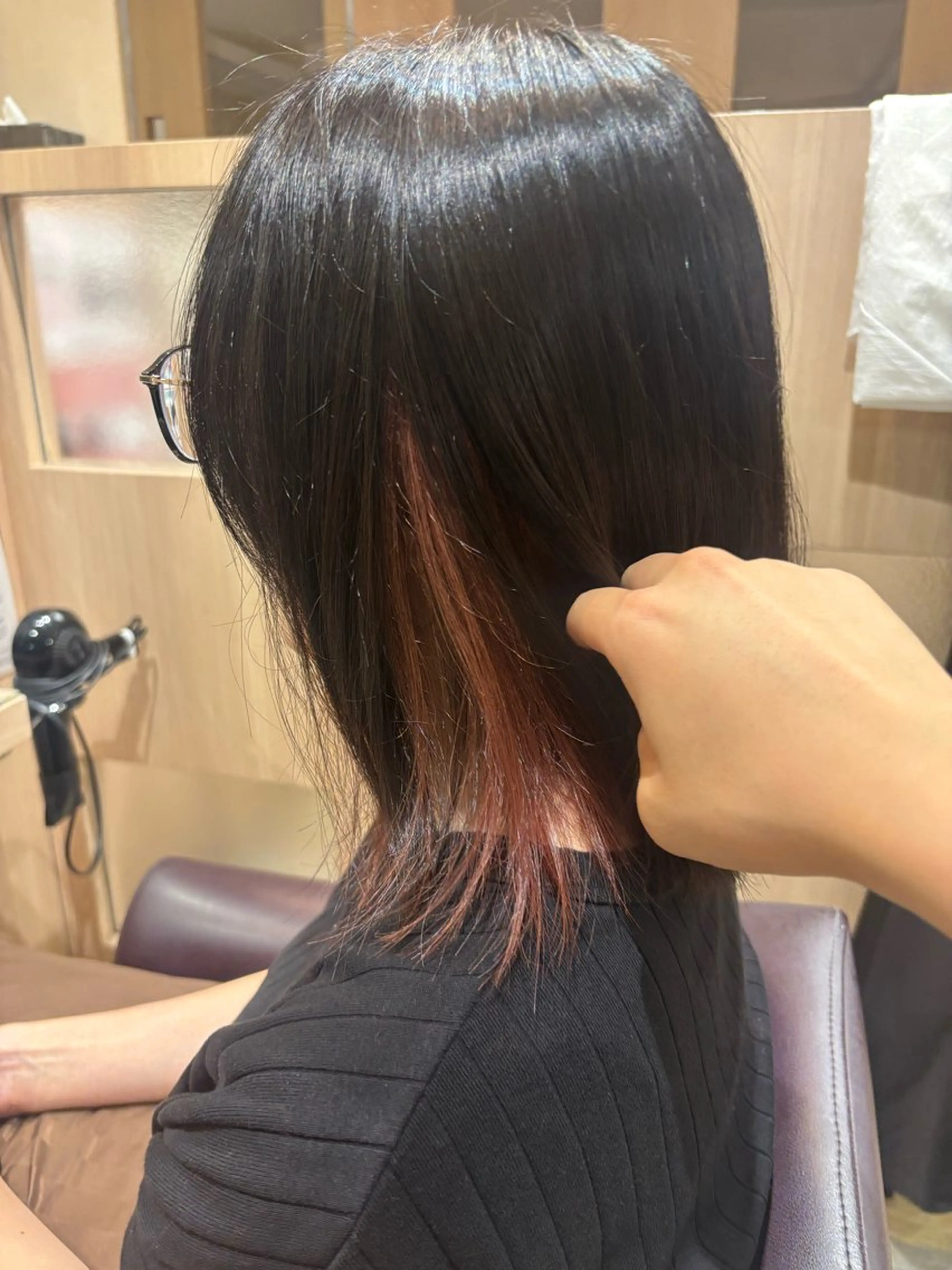 カラー ヘアカラー 下澤 天音のヘアスタイル
