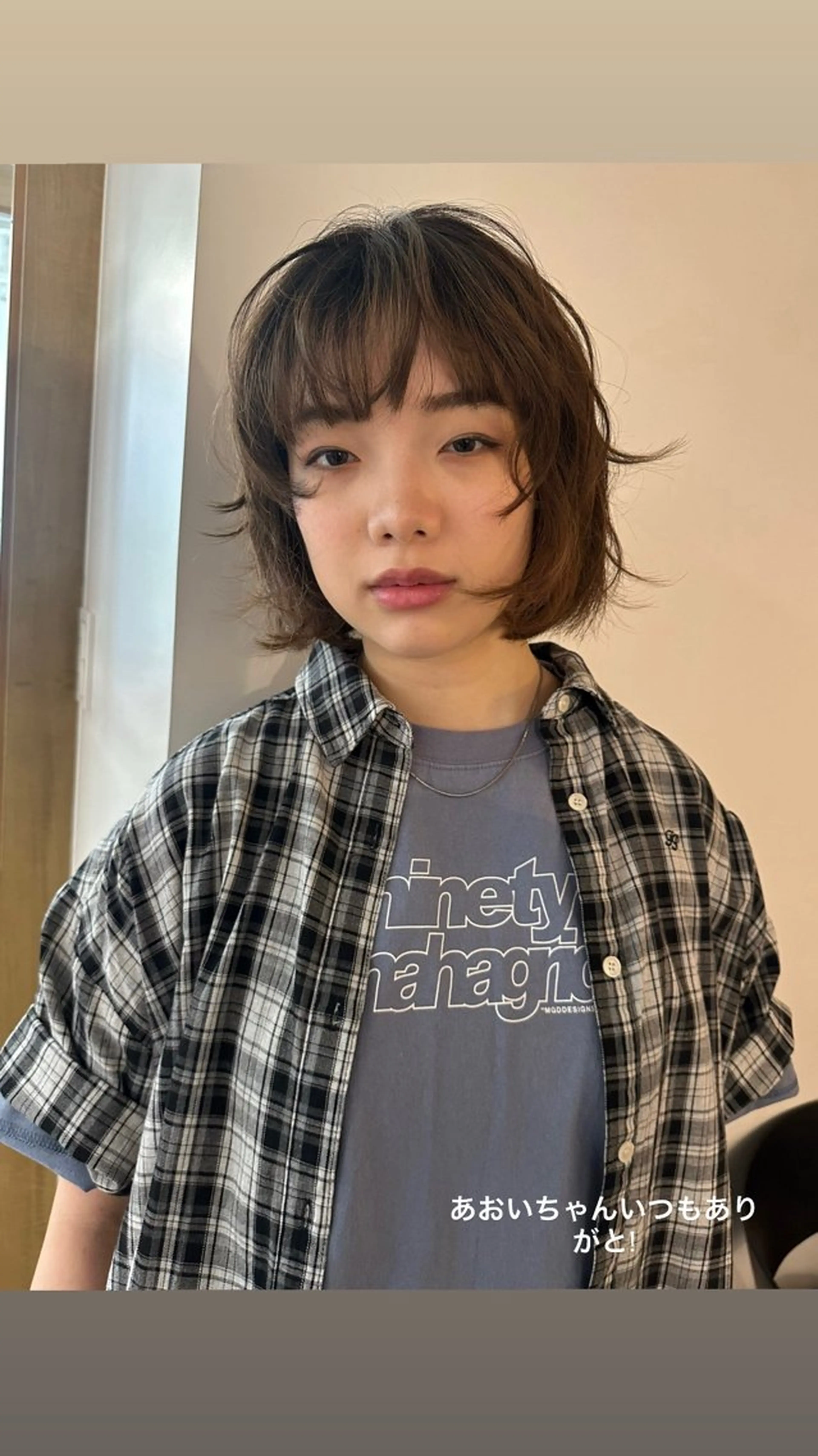 ショート カット パーマ lelu所属・lelu / 佐々木のヘアスタイル