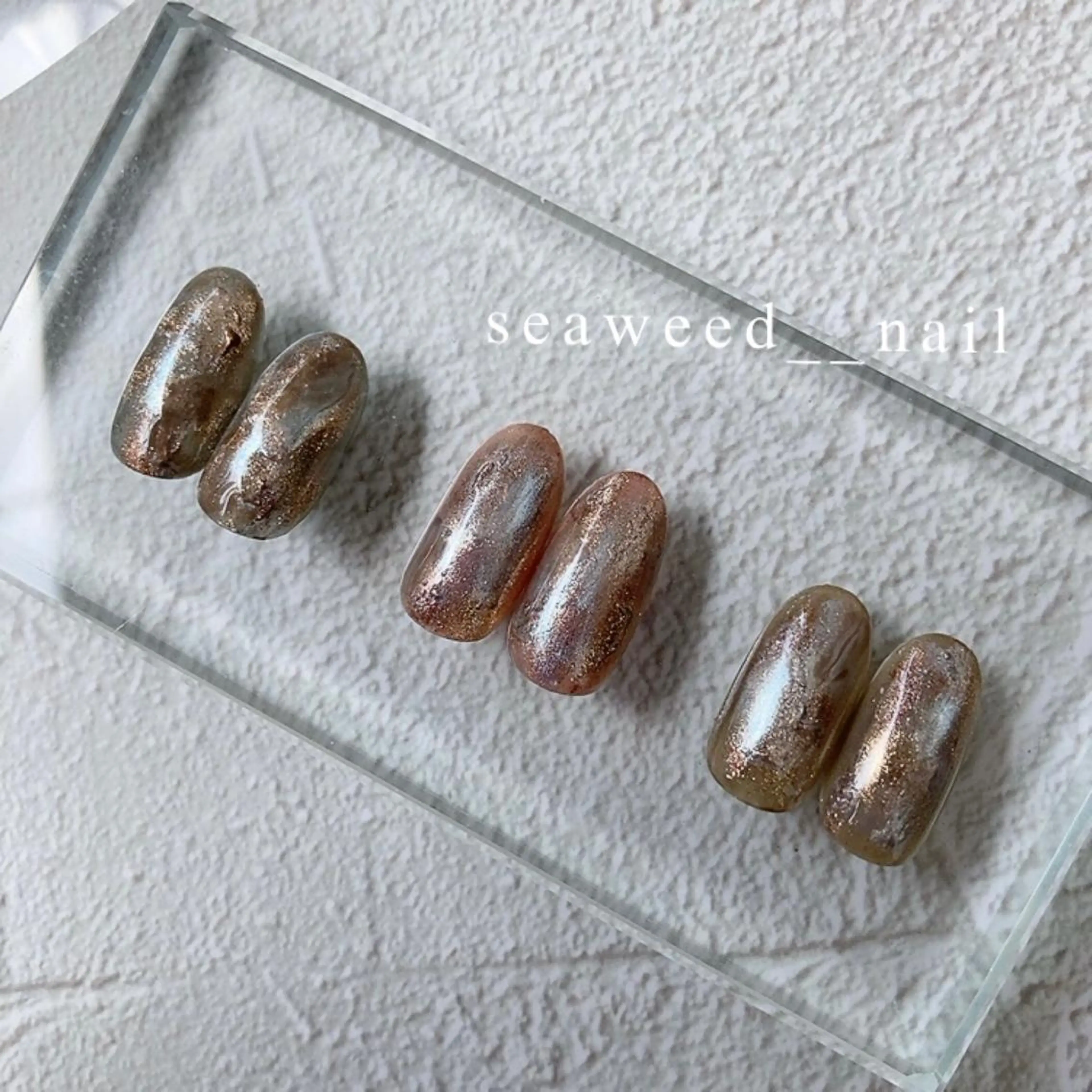ネイル ハンドネイル seaweed nailのネイルデザイン