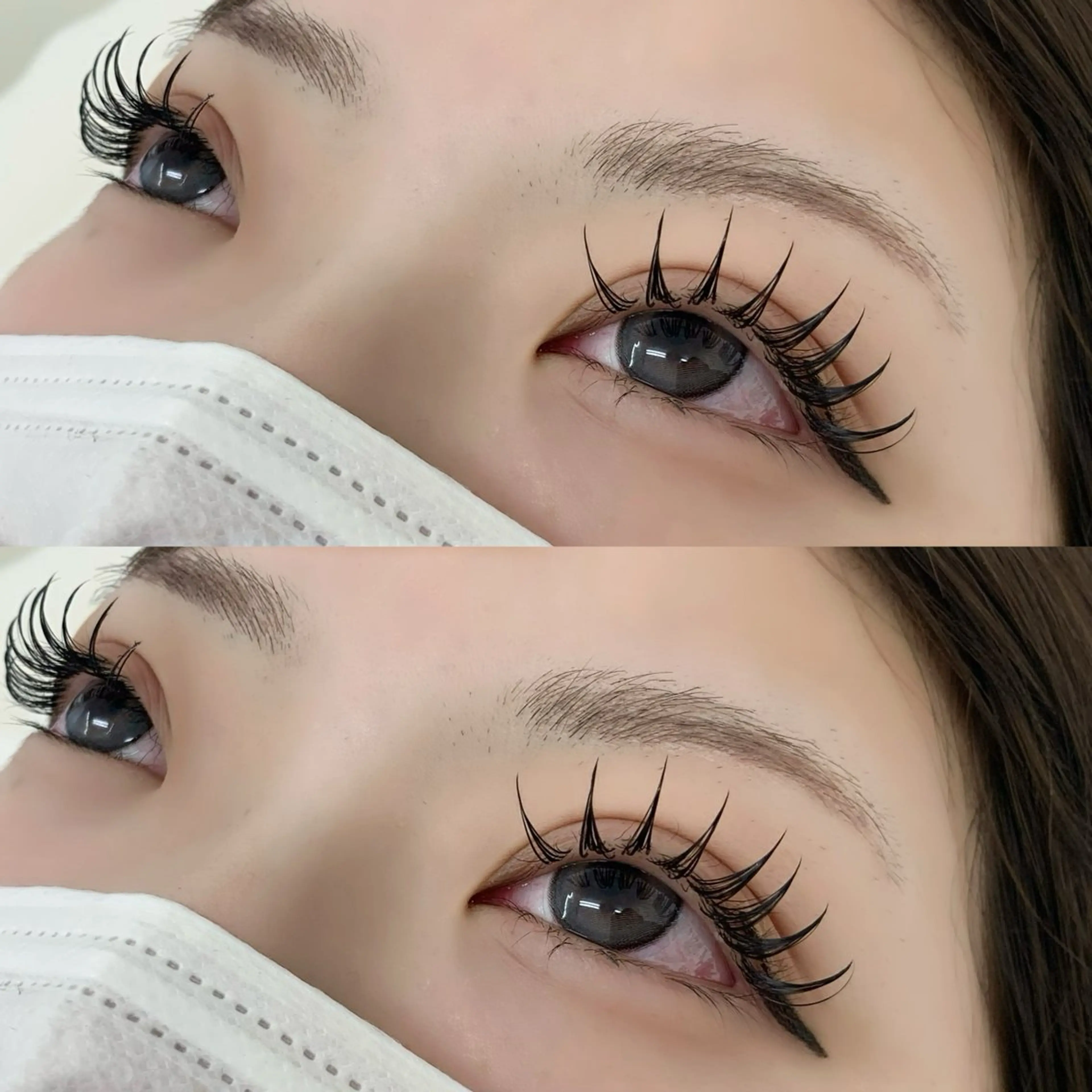 マツエク・マツパ 🌸eyelash 由美のマツエク・マツパデザイン