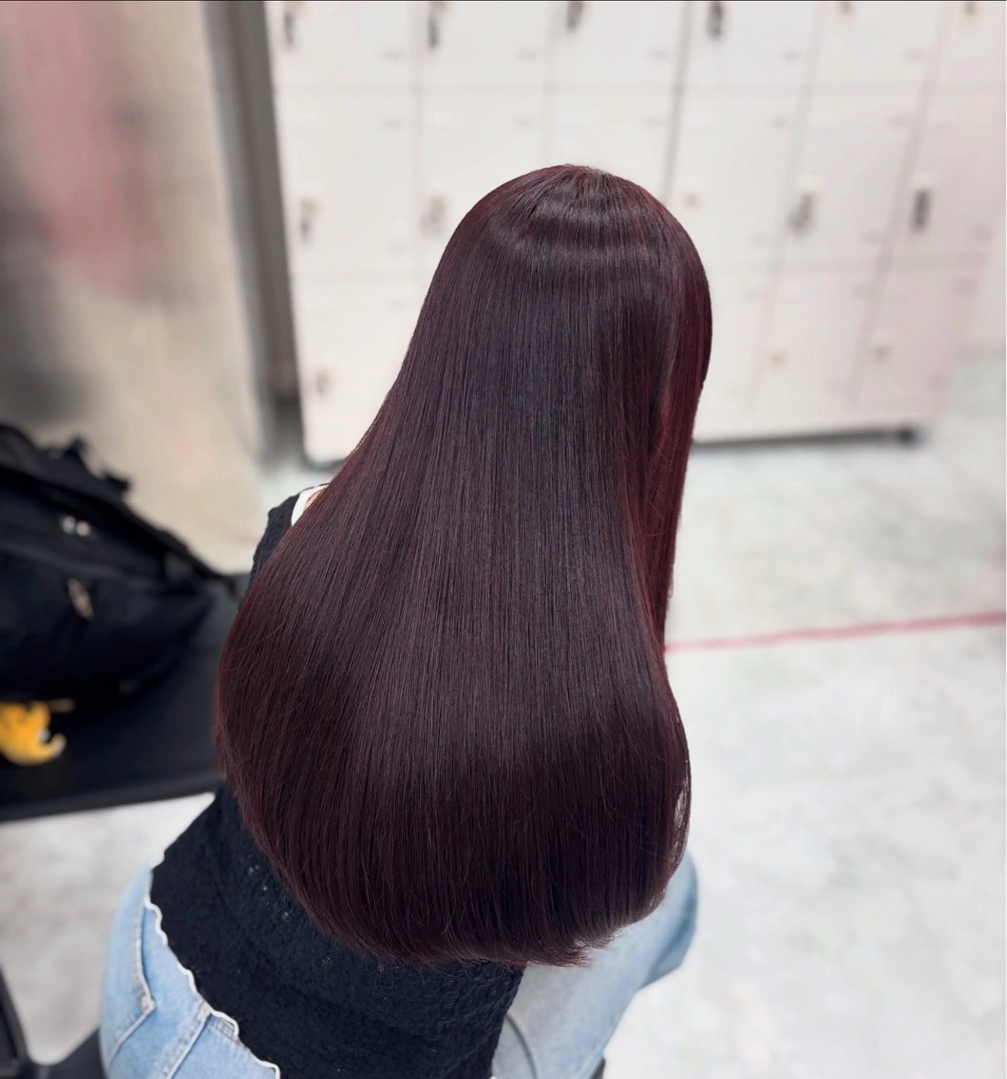 ロング カラー ヘアカラー トリートメント 🤍レイヤー/顔周り 暖色hirari🤍のヘアスタイル