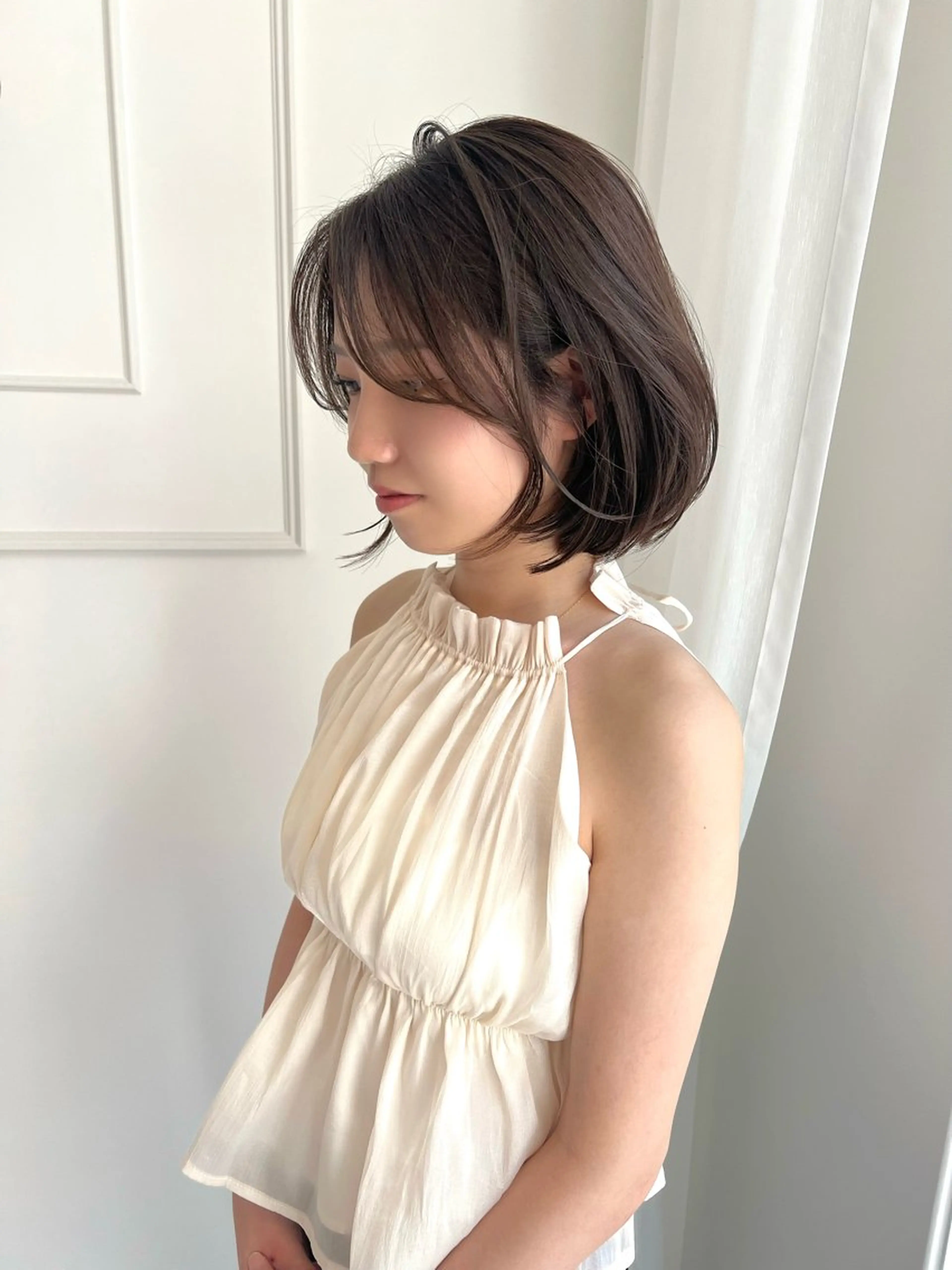 ショート ParveMix 佐々木梨紗🤍のヘアスタイル