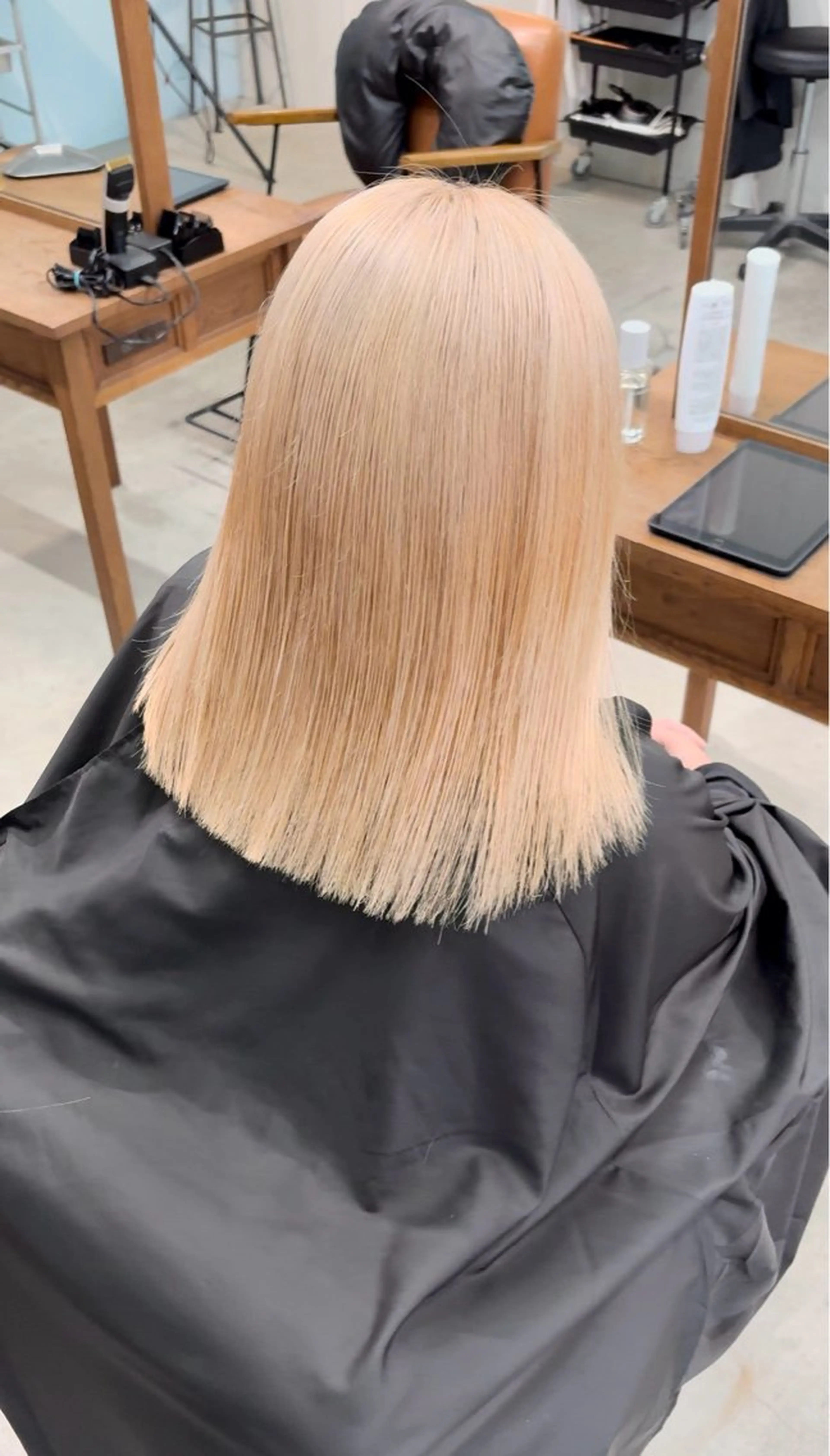 ミディアム カット ヘアカラー トリートメント Nicoru*所属・SONO 【一宮】のヘアスタイル