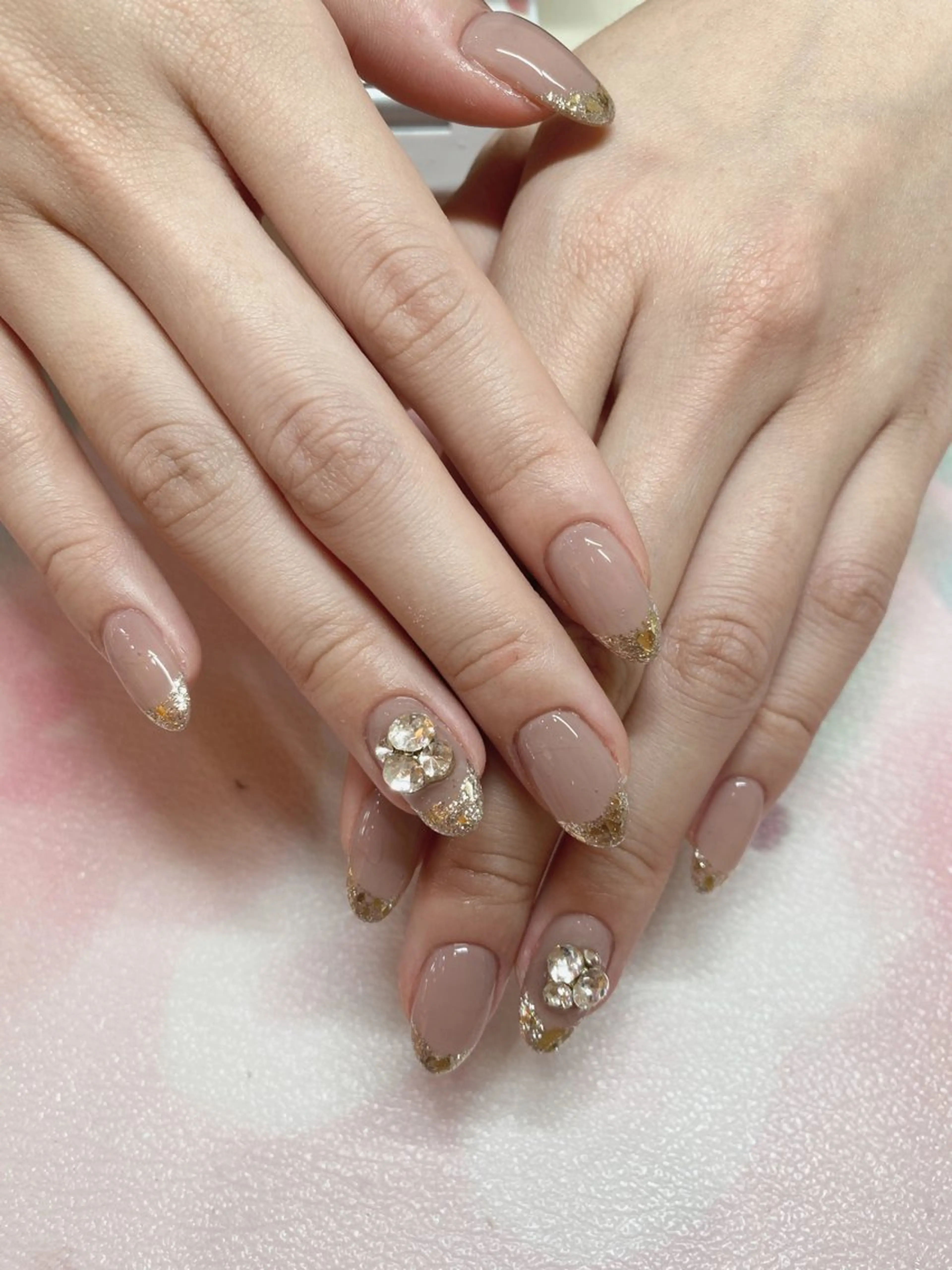 ネイル ハンドネイル ハンドケア ネイル＆アイラッシュ ∩_∩アオイのネイルデザイン