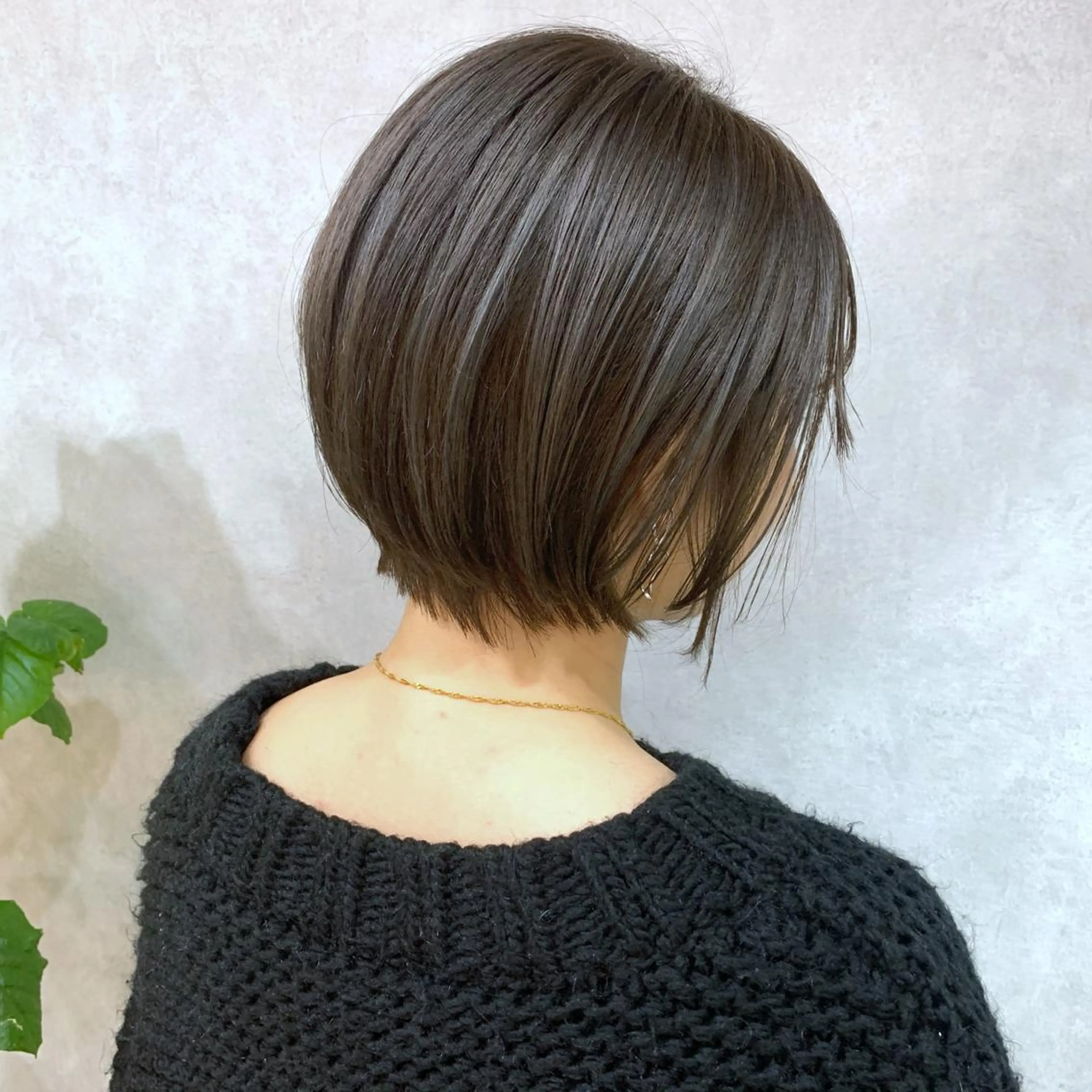カラー アッシュ アッシュブラウン ブラウンカラー 透明感カラー ボブ/透明感カラー 増田さくらのヘアスタイル