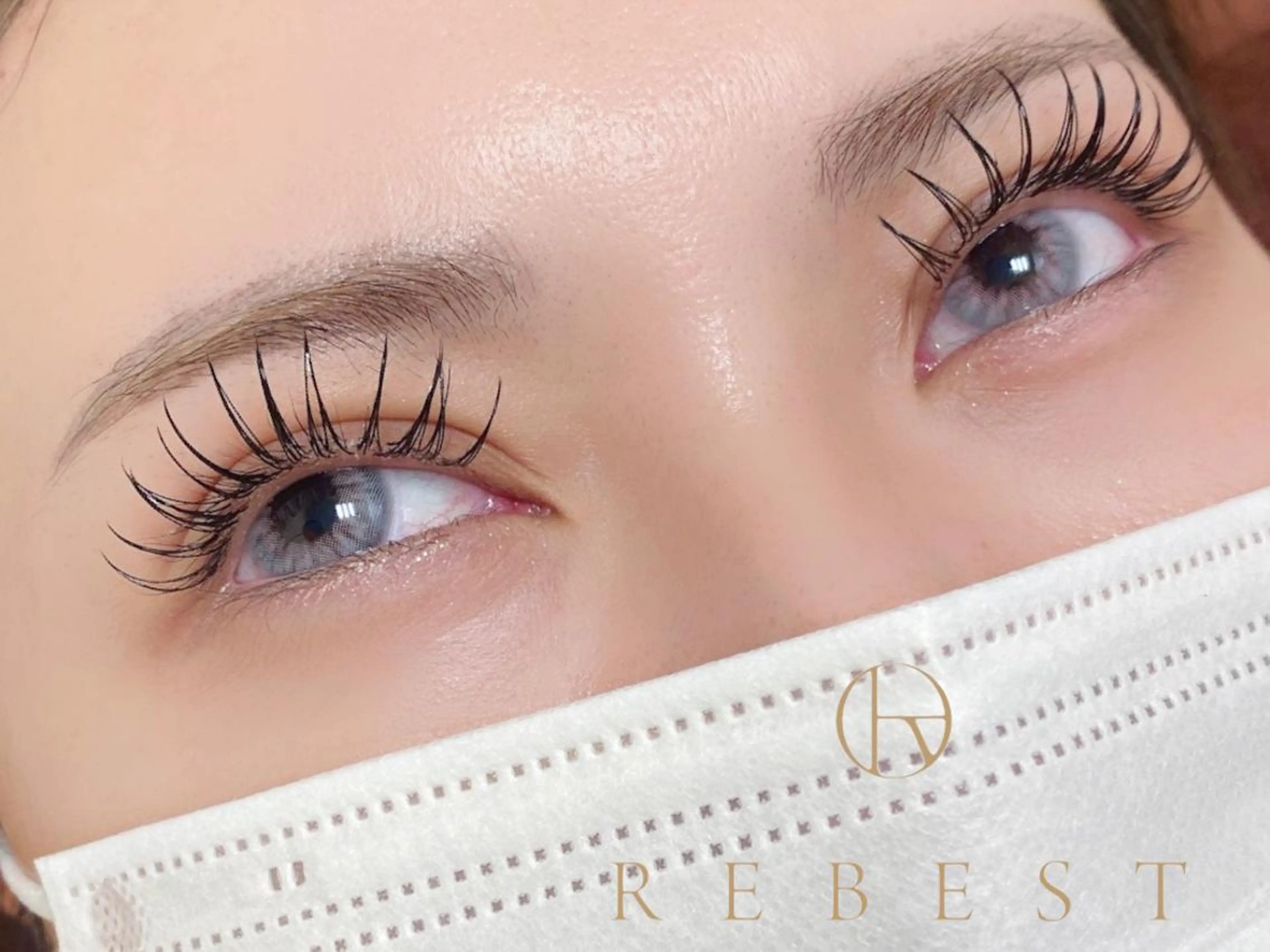 マツエク・マツパ パリジェンヌラッシュリフト まつげパーマ 👁️eye京橋 REBESTのマツエク・マツパデザイン