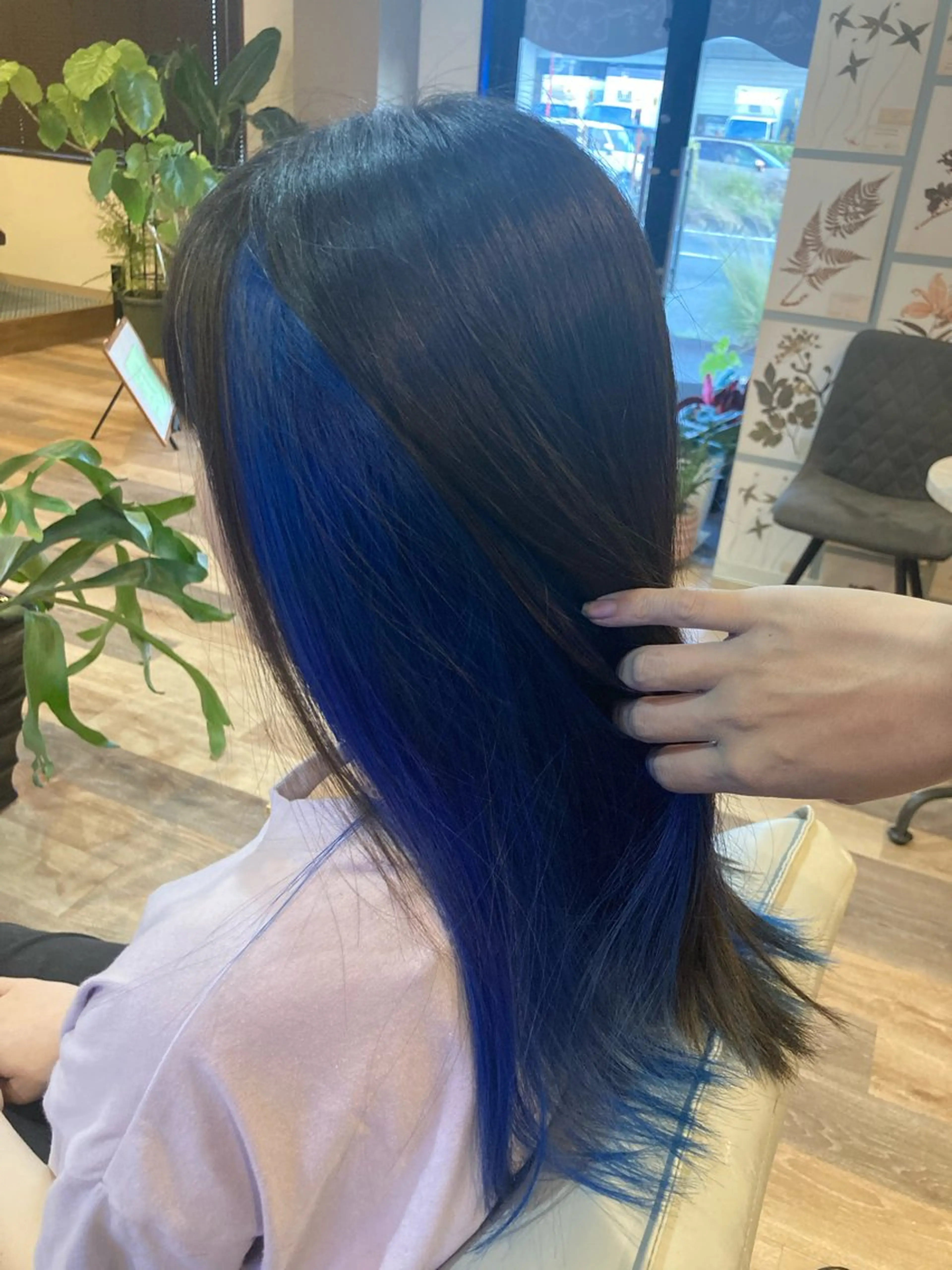 ロング ヘアカラー 中野 紹江のマツエク・マツパデザイン