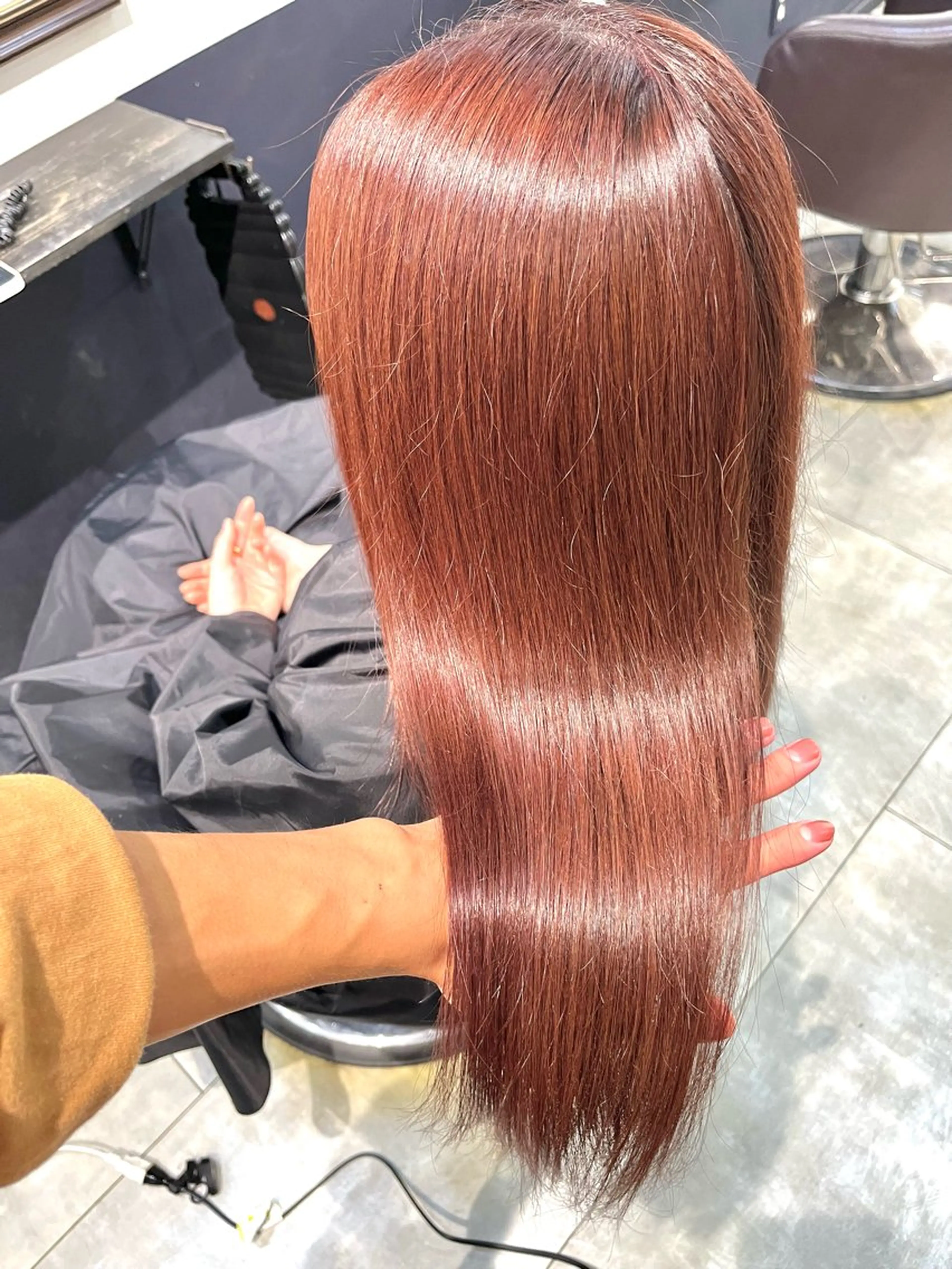ロング カット ヘアカラー トリートメント 🌈カラー特化 ハイトーンけいと🌈のヘアスタイル
