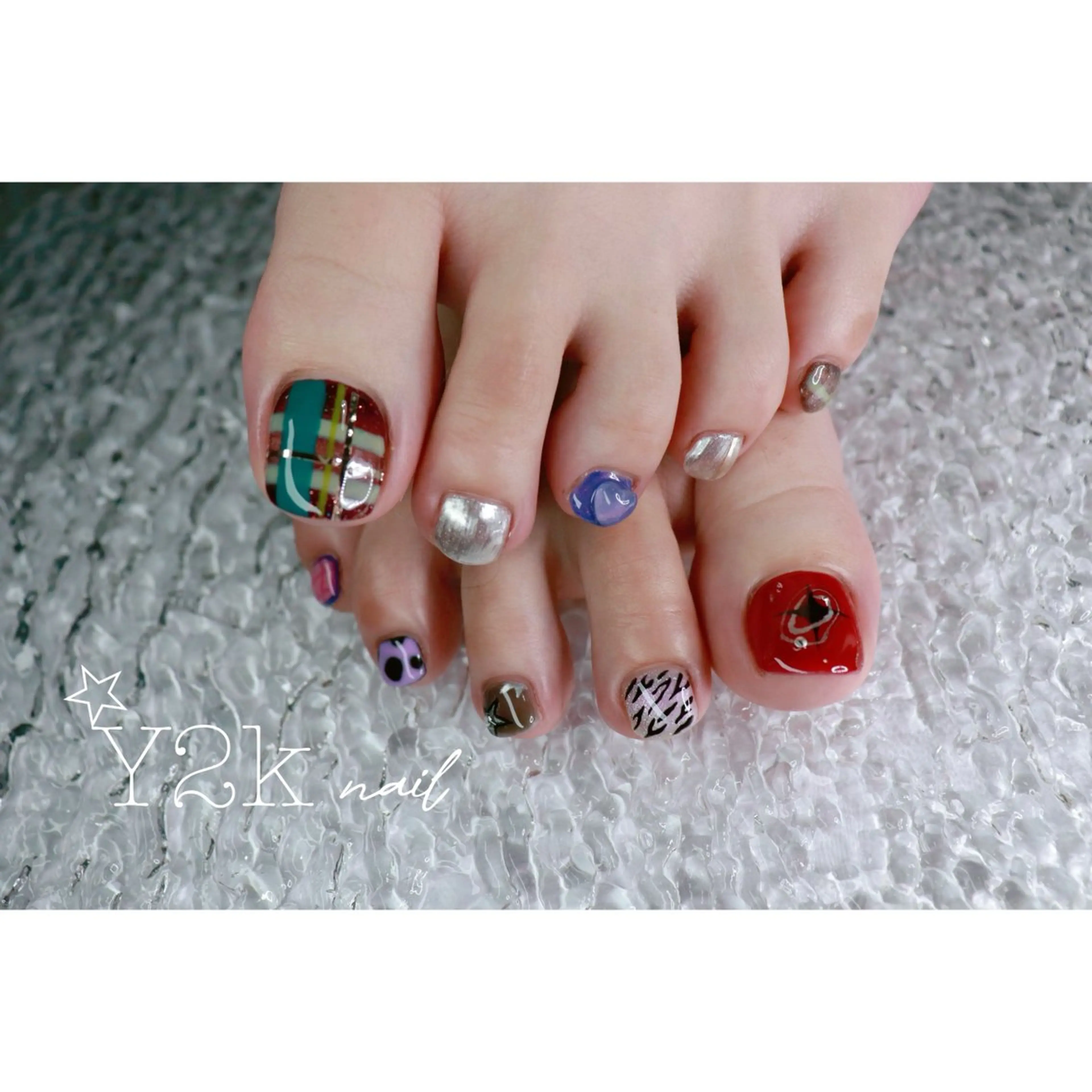 ネイル フットネイル mapple nailのネイルデザイン