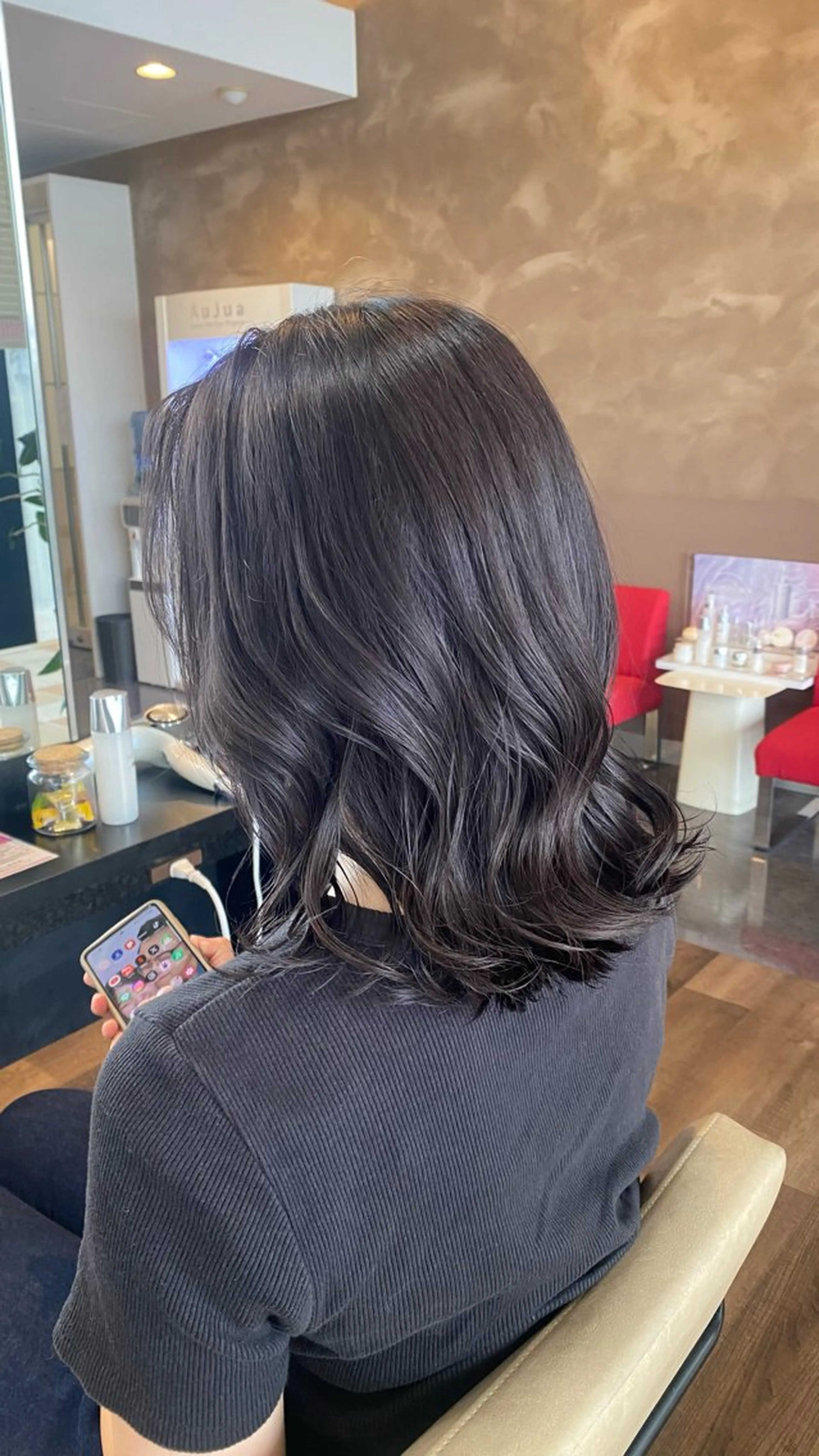 ミディアム カラー ピンクカラー カット ヘアカラー トリートメント STYLE所属・山本 勝巳のヘアスタイル