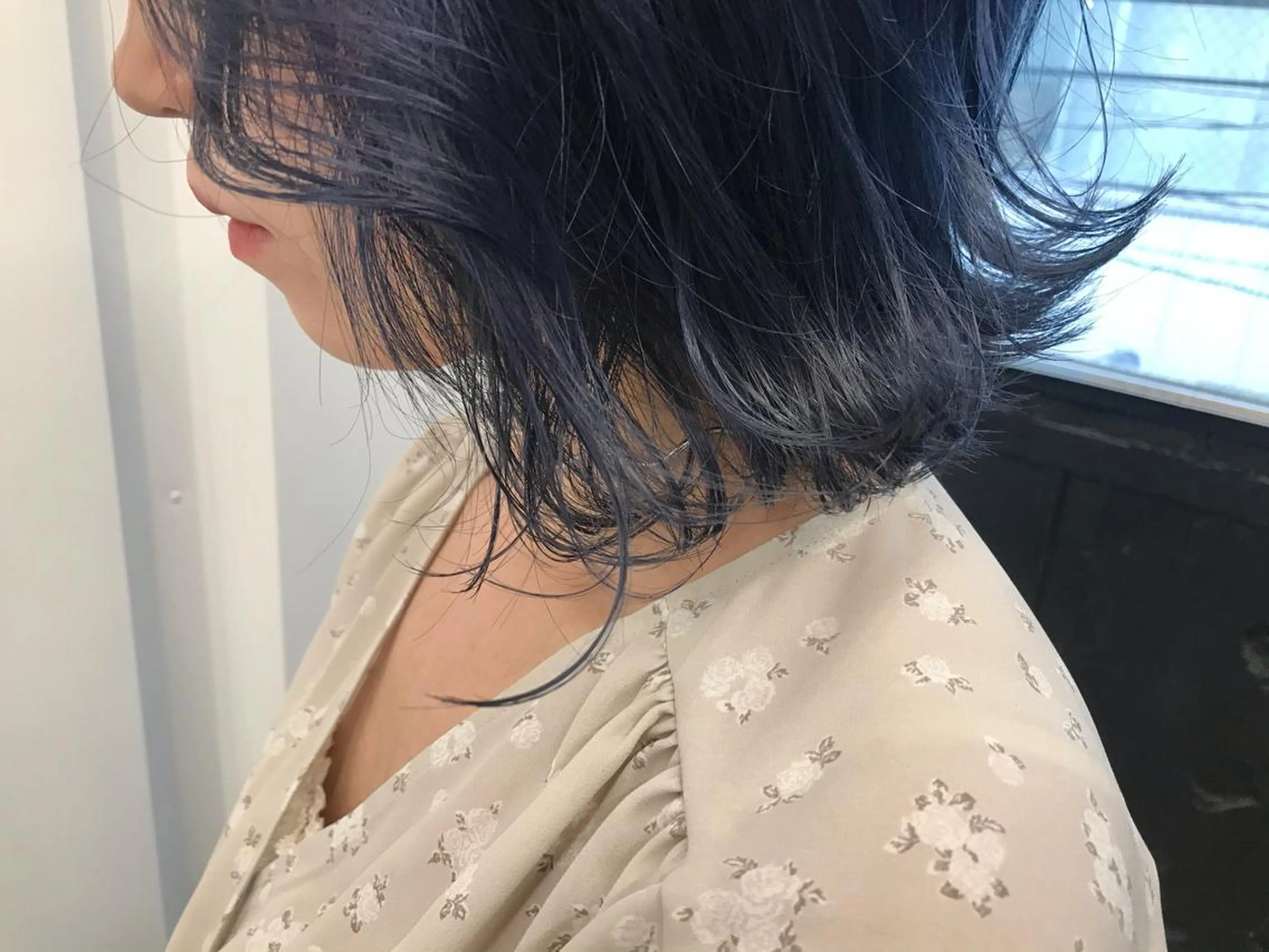 ショート カラー ヘアアレンジ ネイビーカラー 特別モデル価格 タカシマイッセイのヘアスタイル