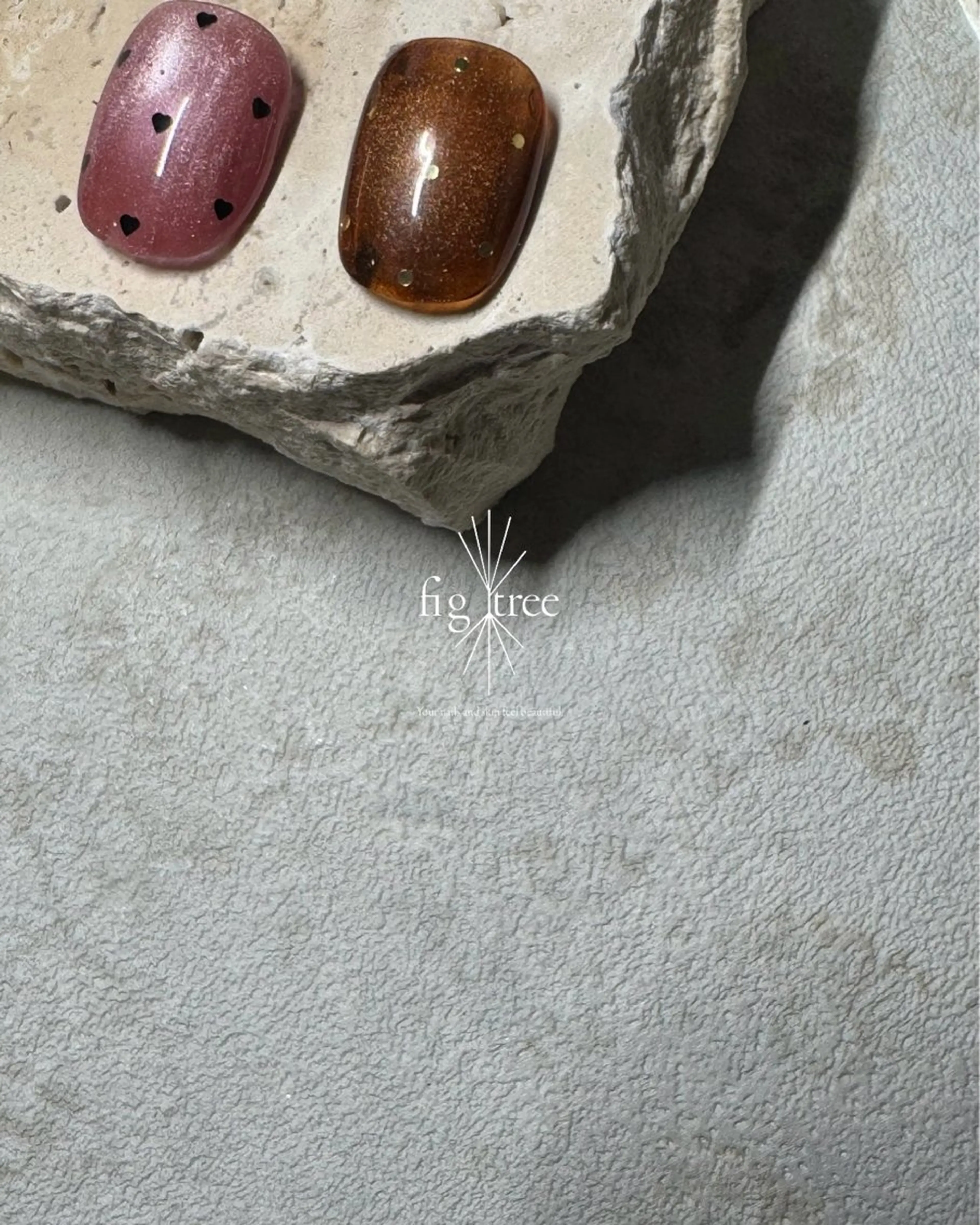 ネイル fig tree所属・fig  tree モニターのネイルデザイン