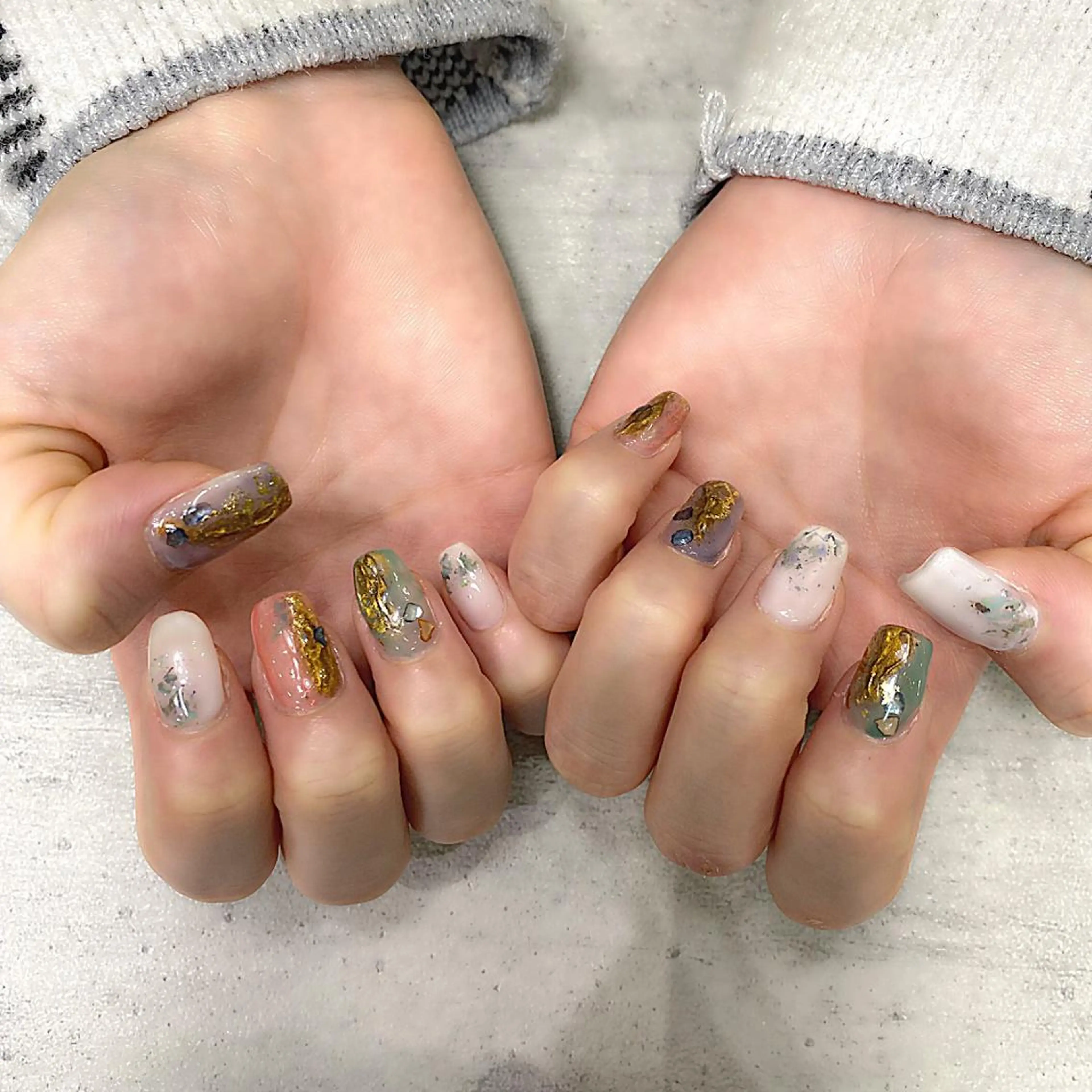 ネイル Rire_eye+beauty_nail所属・Rire_ nail_yukiのネイルデザイン