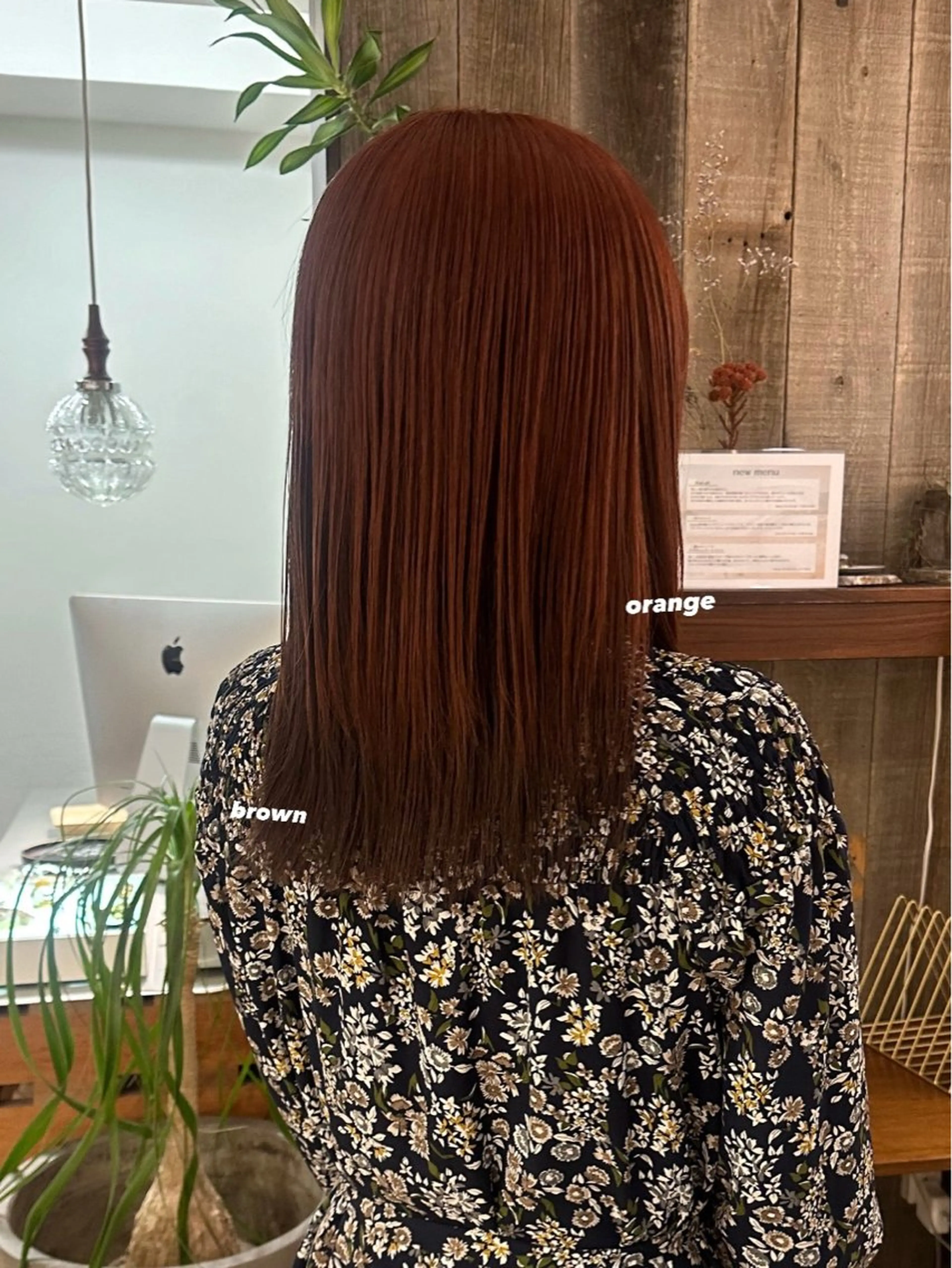 ミディアム カラー 暖色カラー/レイヤー 🌙 オノユリカのヘアスタイル