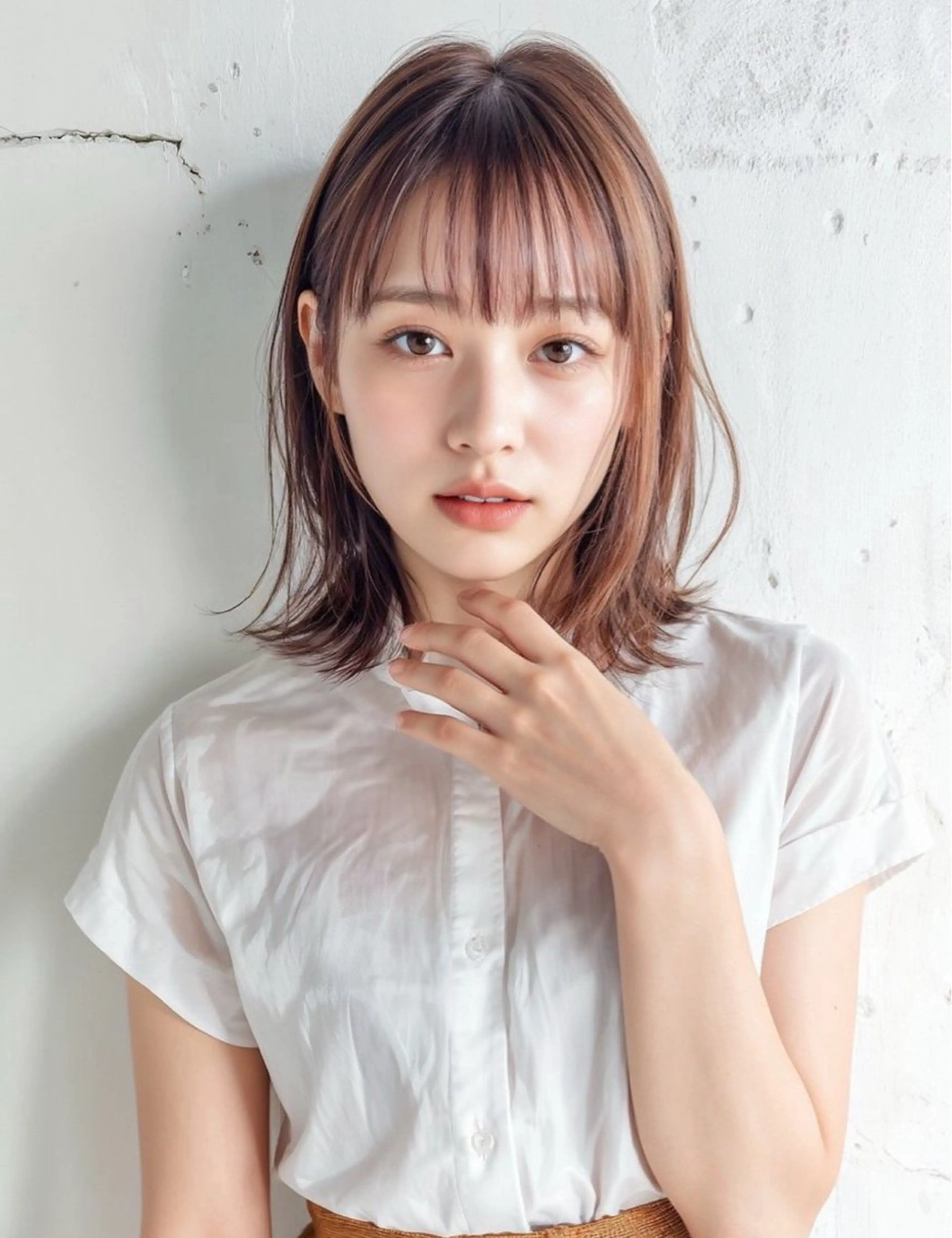 当日予約🙆🏻‍♀️【🎀レディースカットモデル🎀】🫧ミディアムモデル🫧ウルフカット、くびれミディアムはこちらの写真