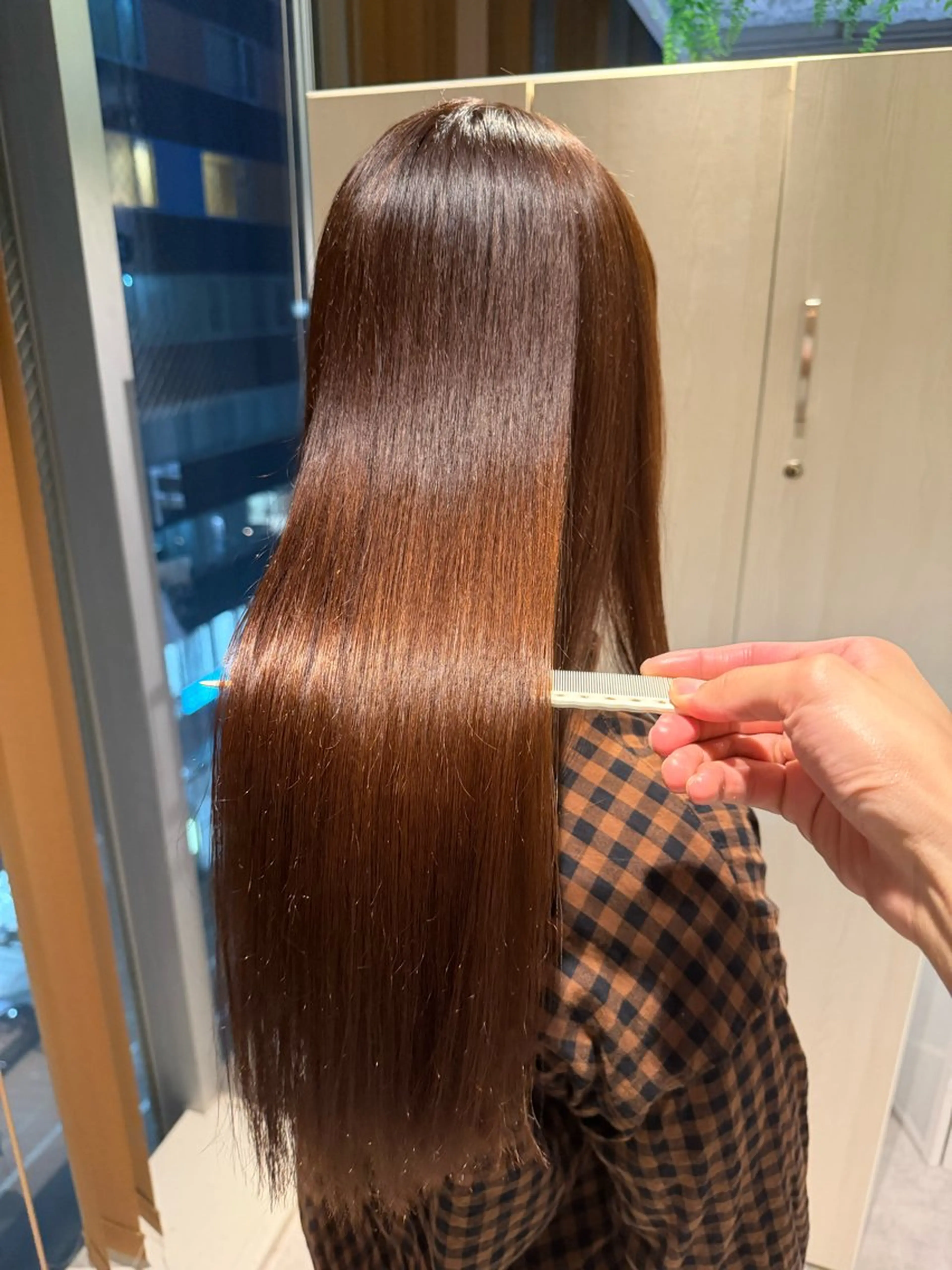 【straight perm】整えカット＋縮毛矯正✨の写真