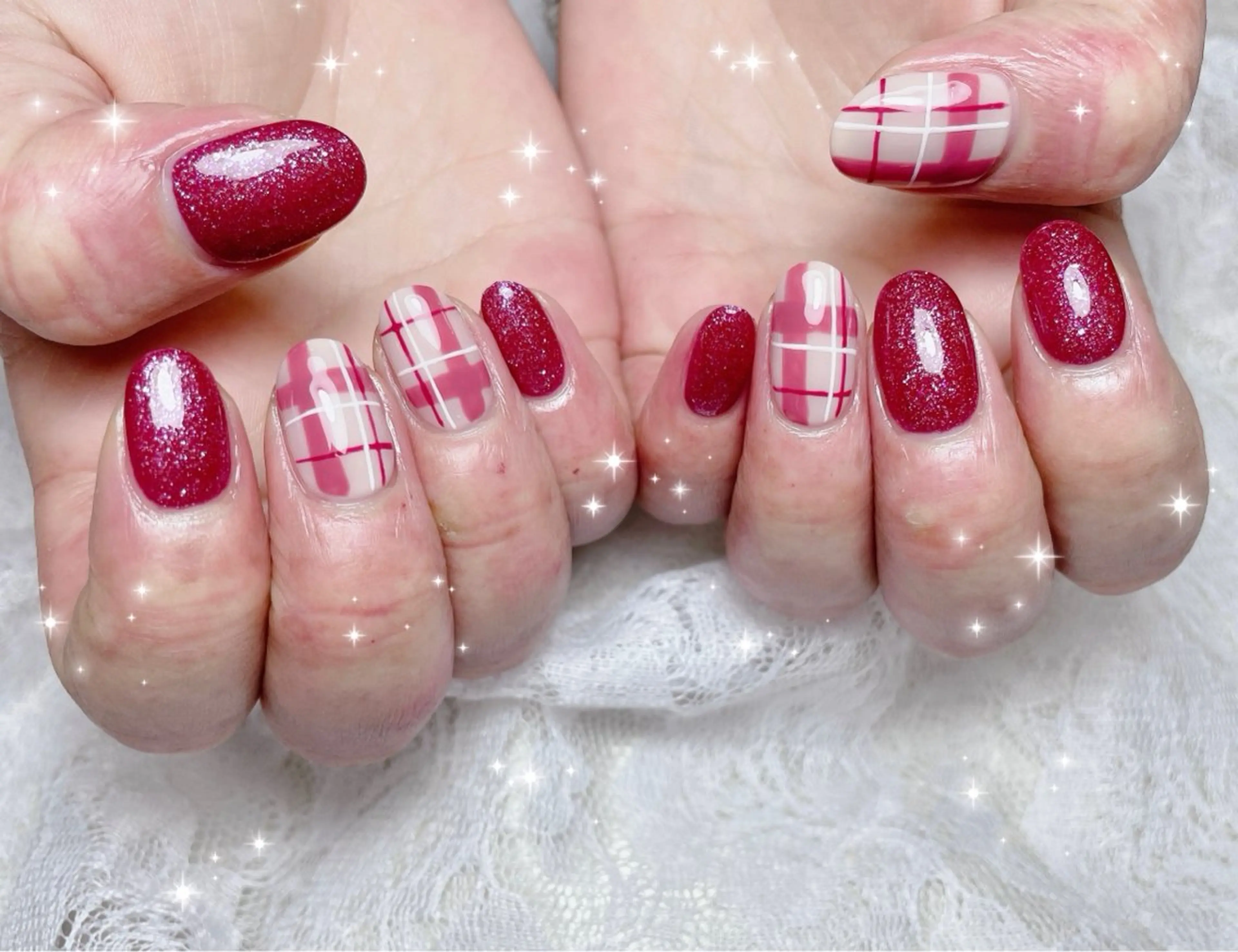 ネイル アートネイル ハンドネイル FLARE NAIL フレアネイルのネイルデザイン