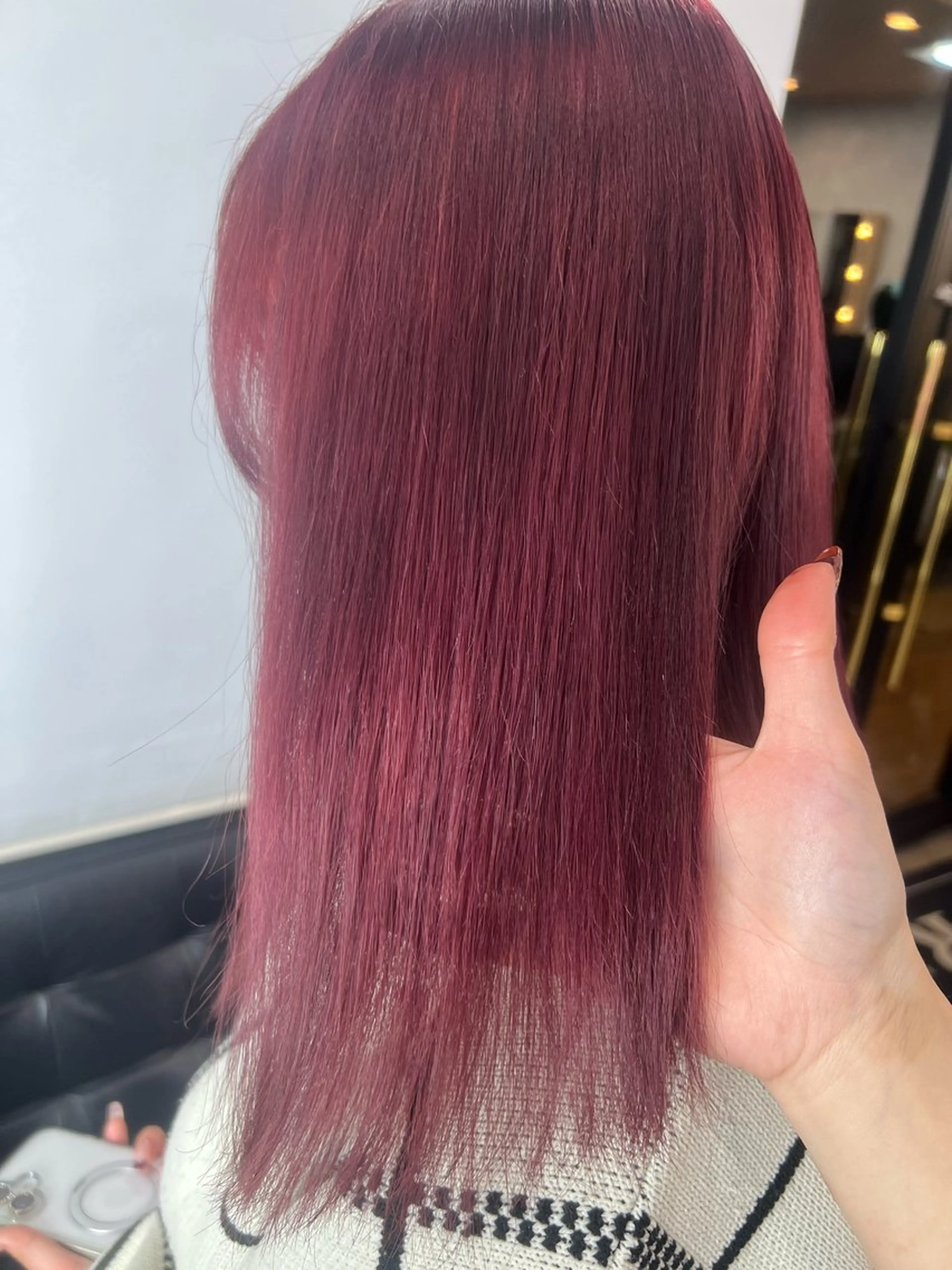 ミディアム RIENS Xrea nanamiのヘアスタイル