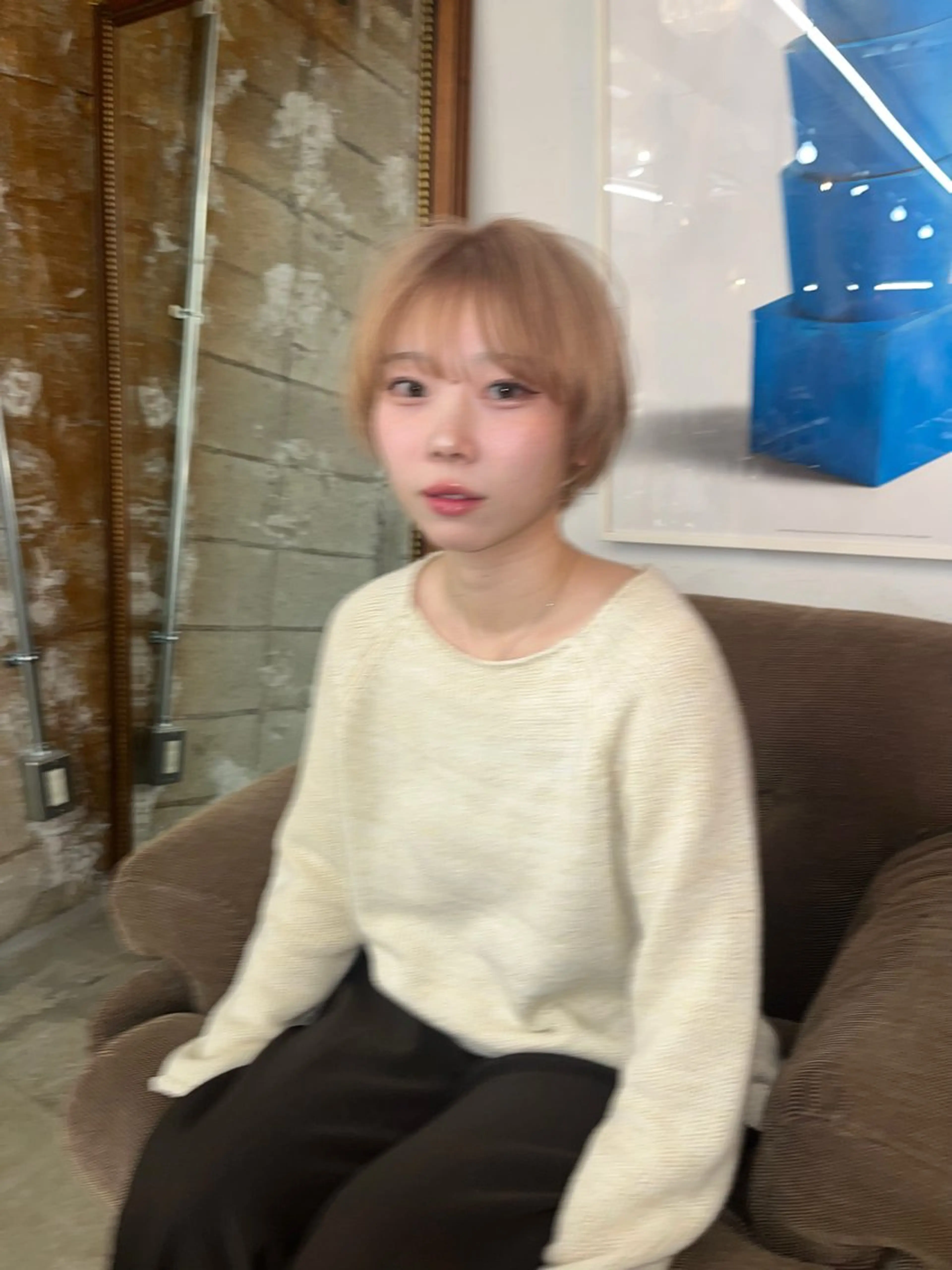 ショート ヘアカラー gattaca cocoroのヘアスタイル