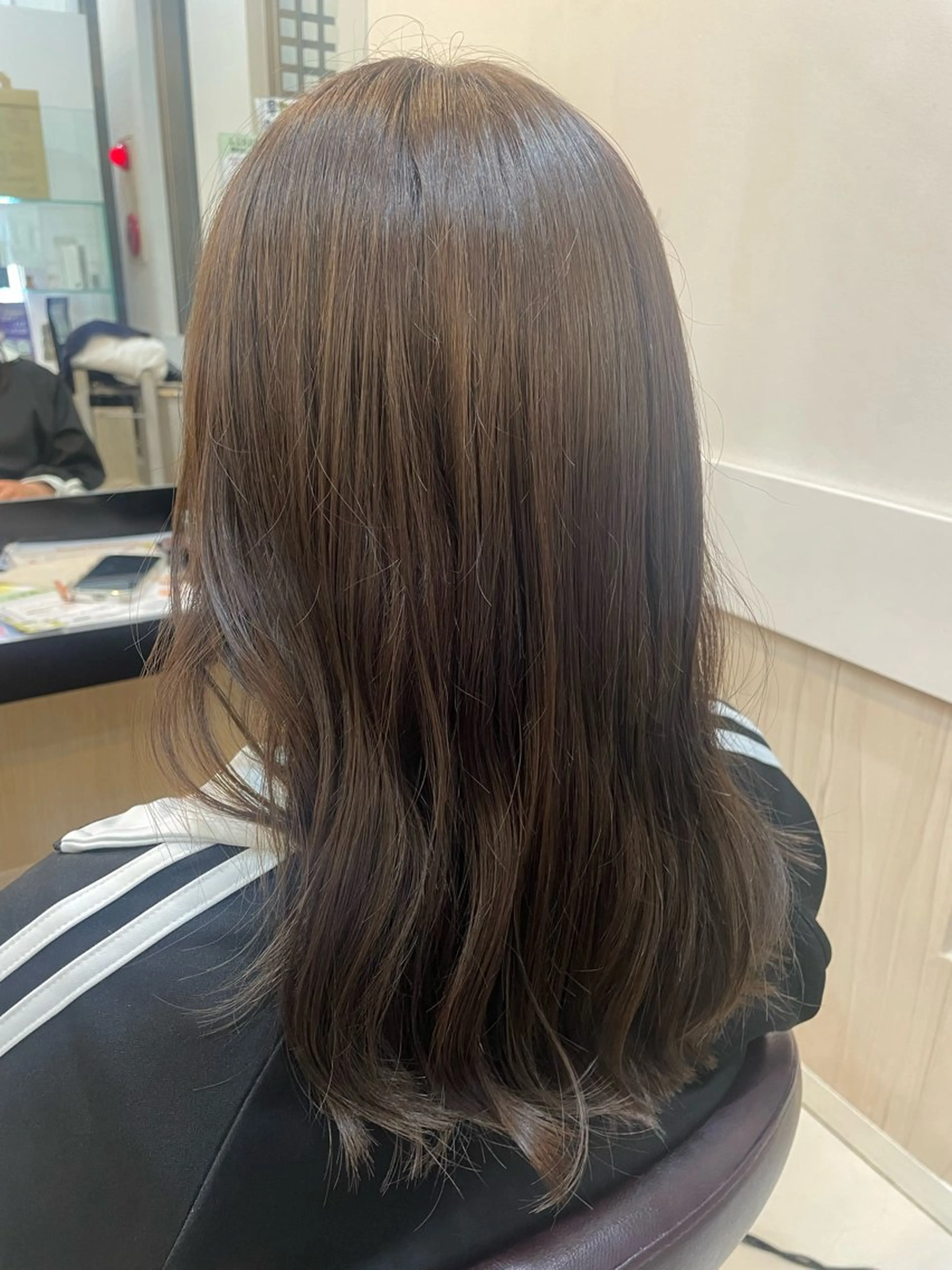 セミロング カラー ヘアカラー トリートメント リリー /Men's/パーマのヘアスタイル