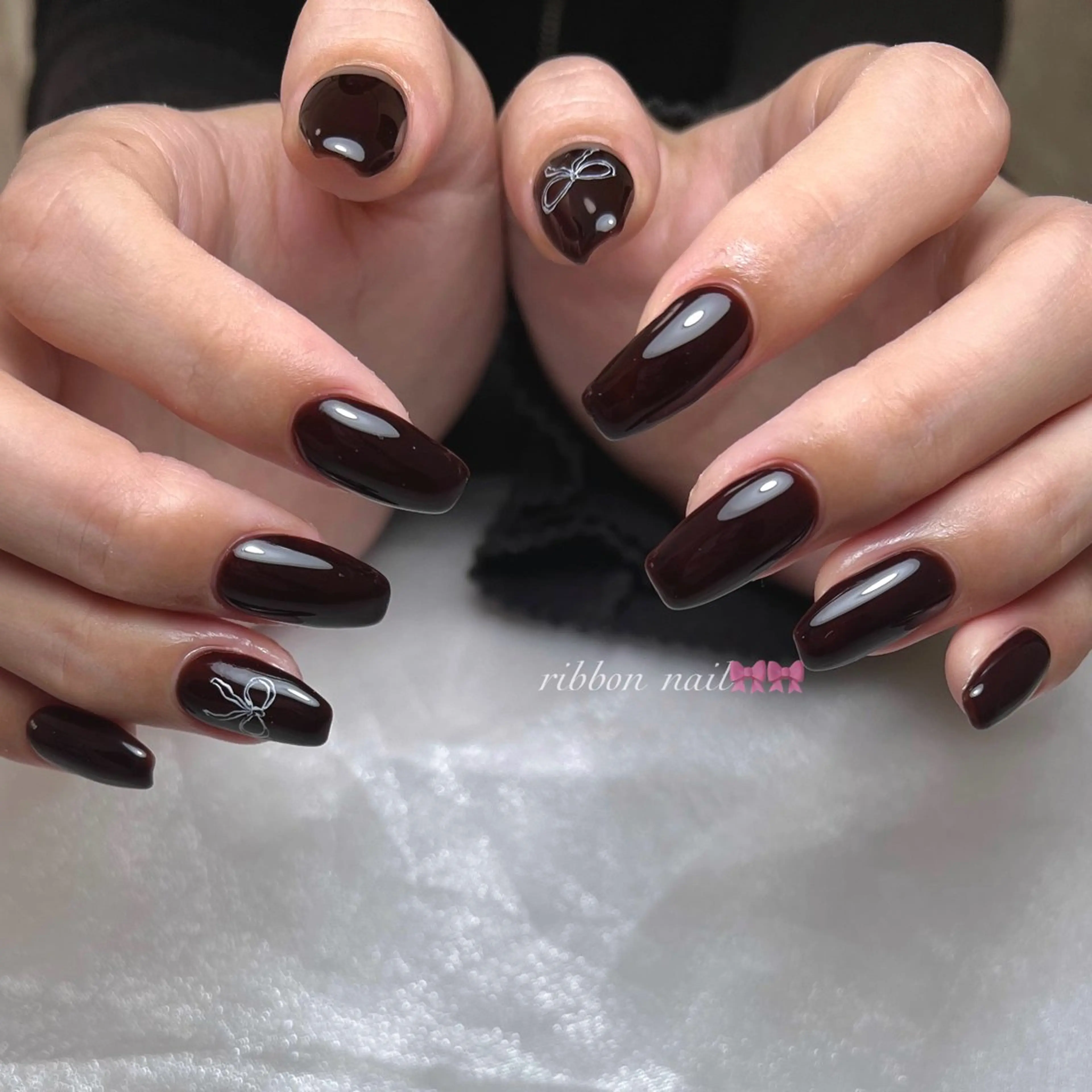 ネイル アートネイル ハンドネイル noir 岡崎のネイルデザイン