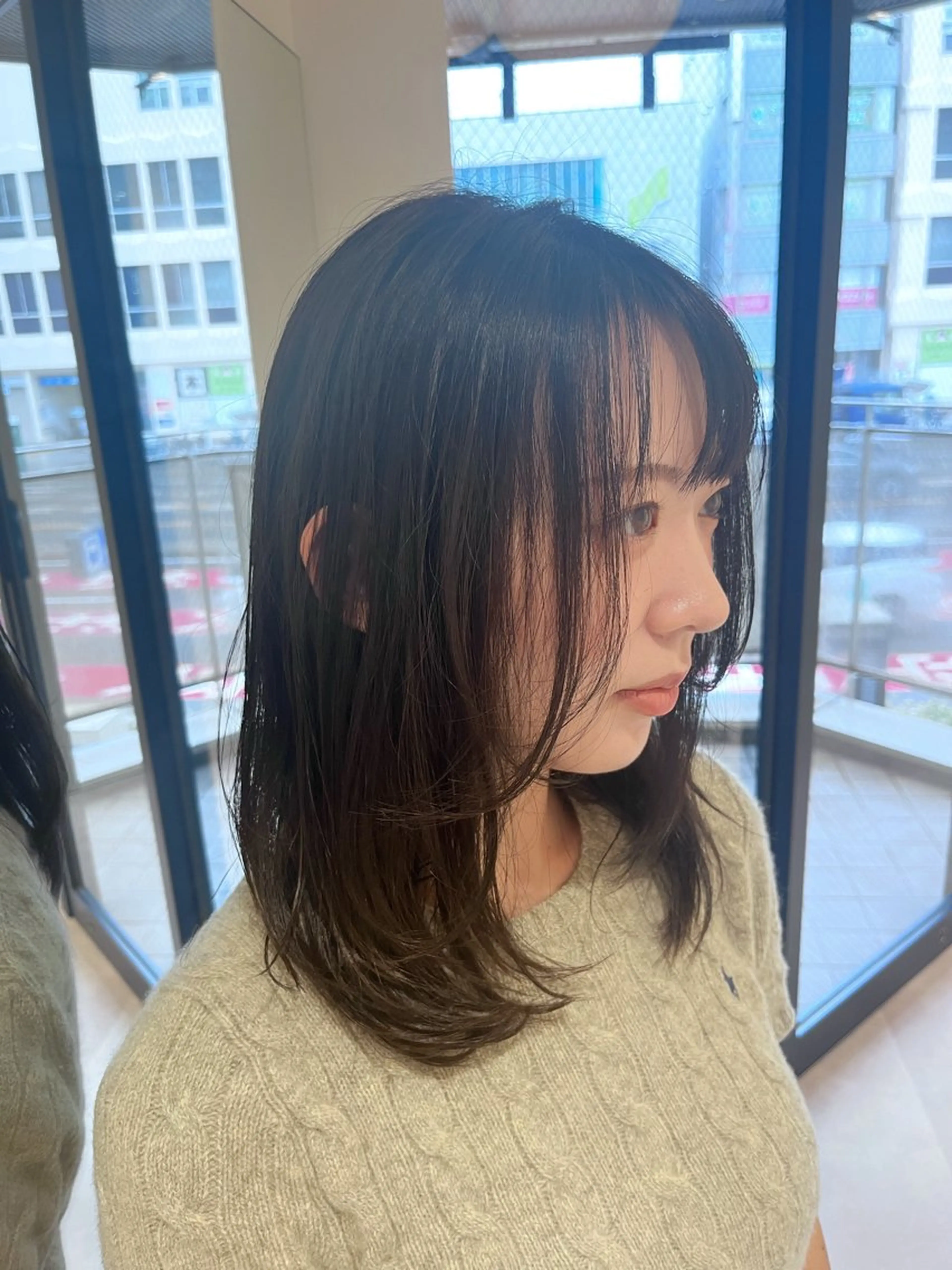 ロング カラー カット ヘアカラー トリートメント SALOWIN名古屋本山店所属・🍀ナガヤマ ヒデアキ🍀のヘアスタイル