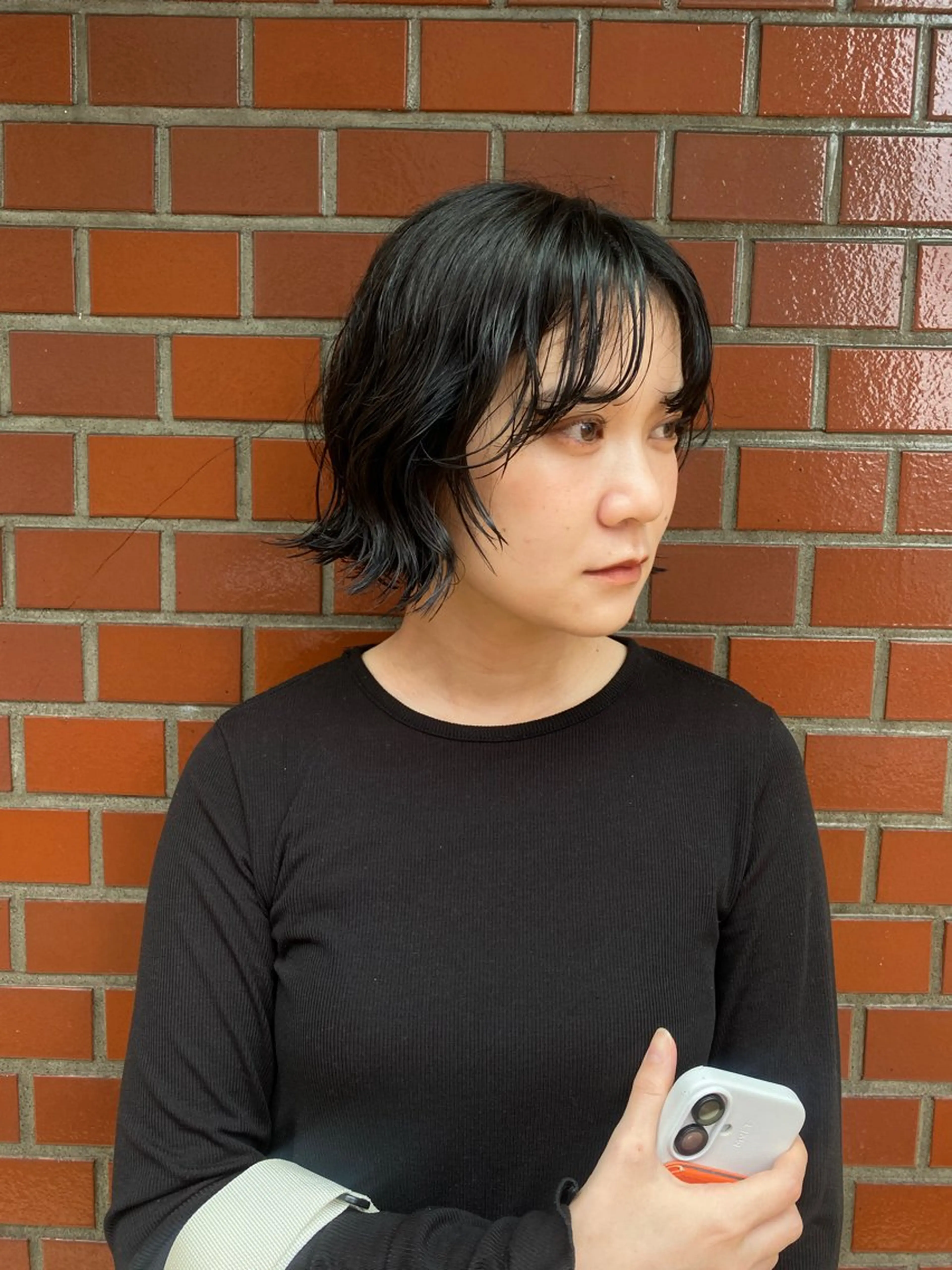 ショート カット ヘアカラー トリートメント みやけ ひなのヘアスタイル